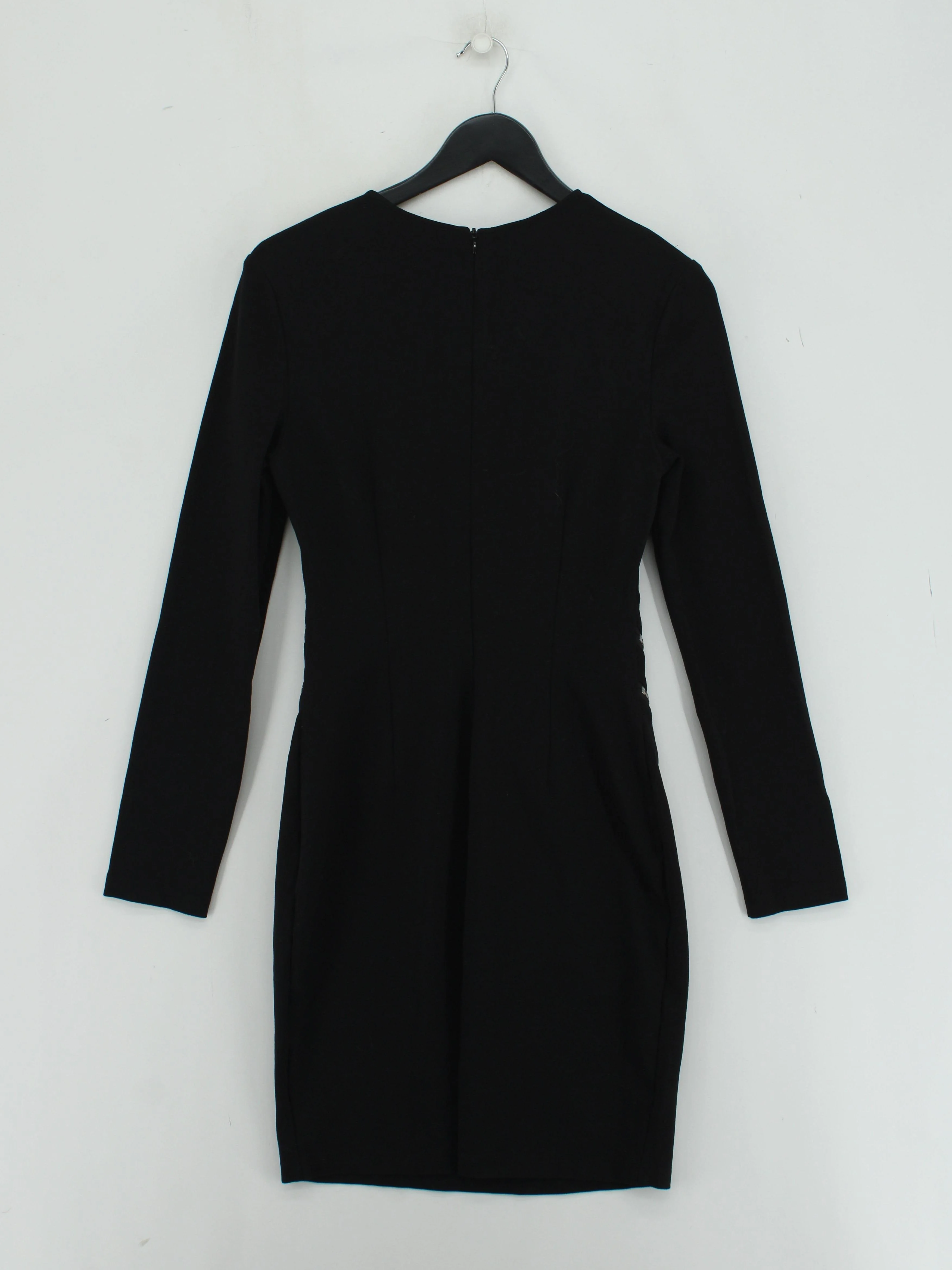 Oui Bodycon Mini Dress UK12 in Black - Image 2