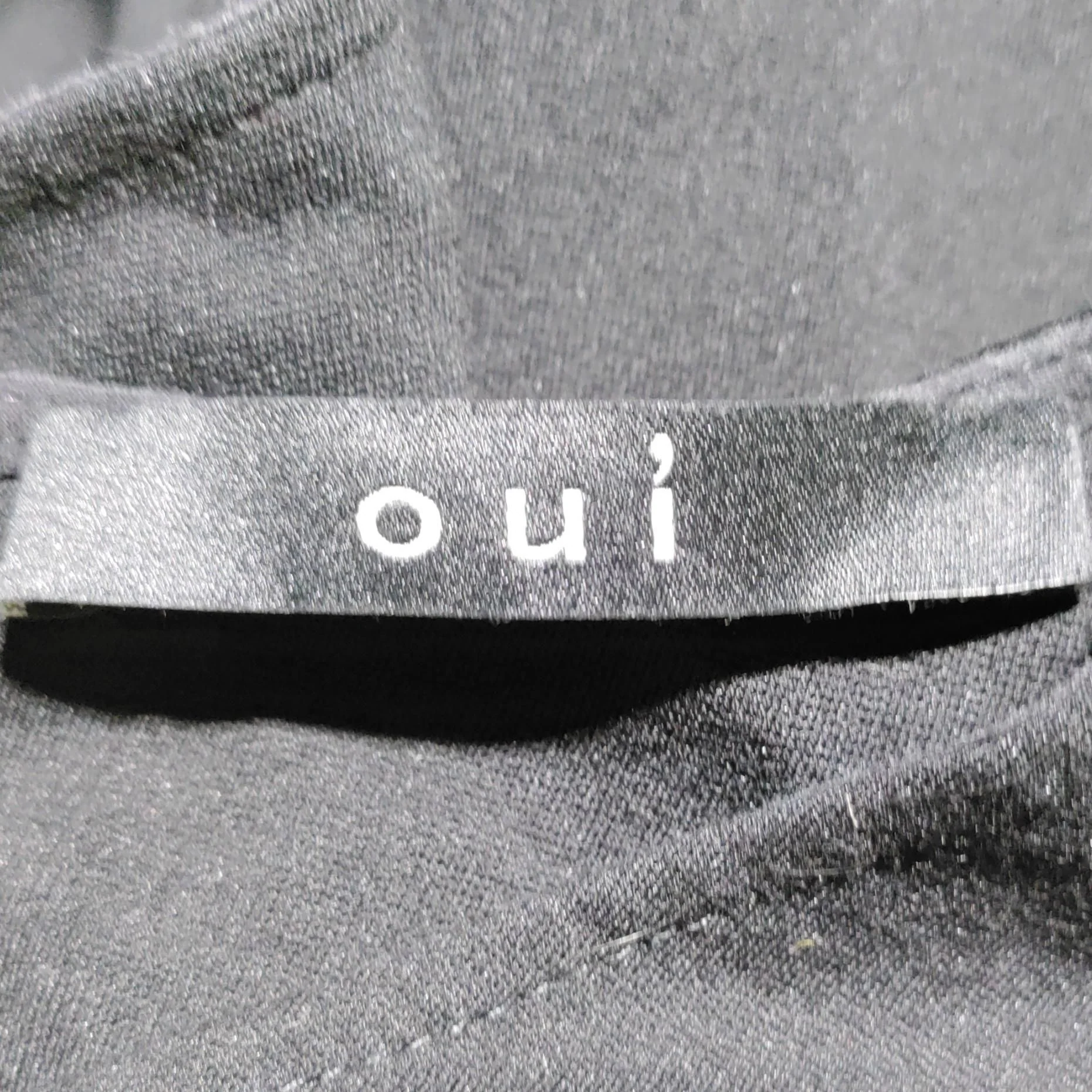 Oui Bodycon Mini Dress UK12 in Black - Image 5