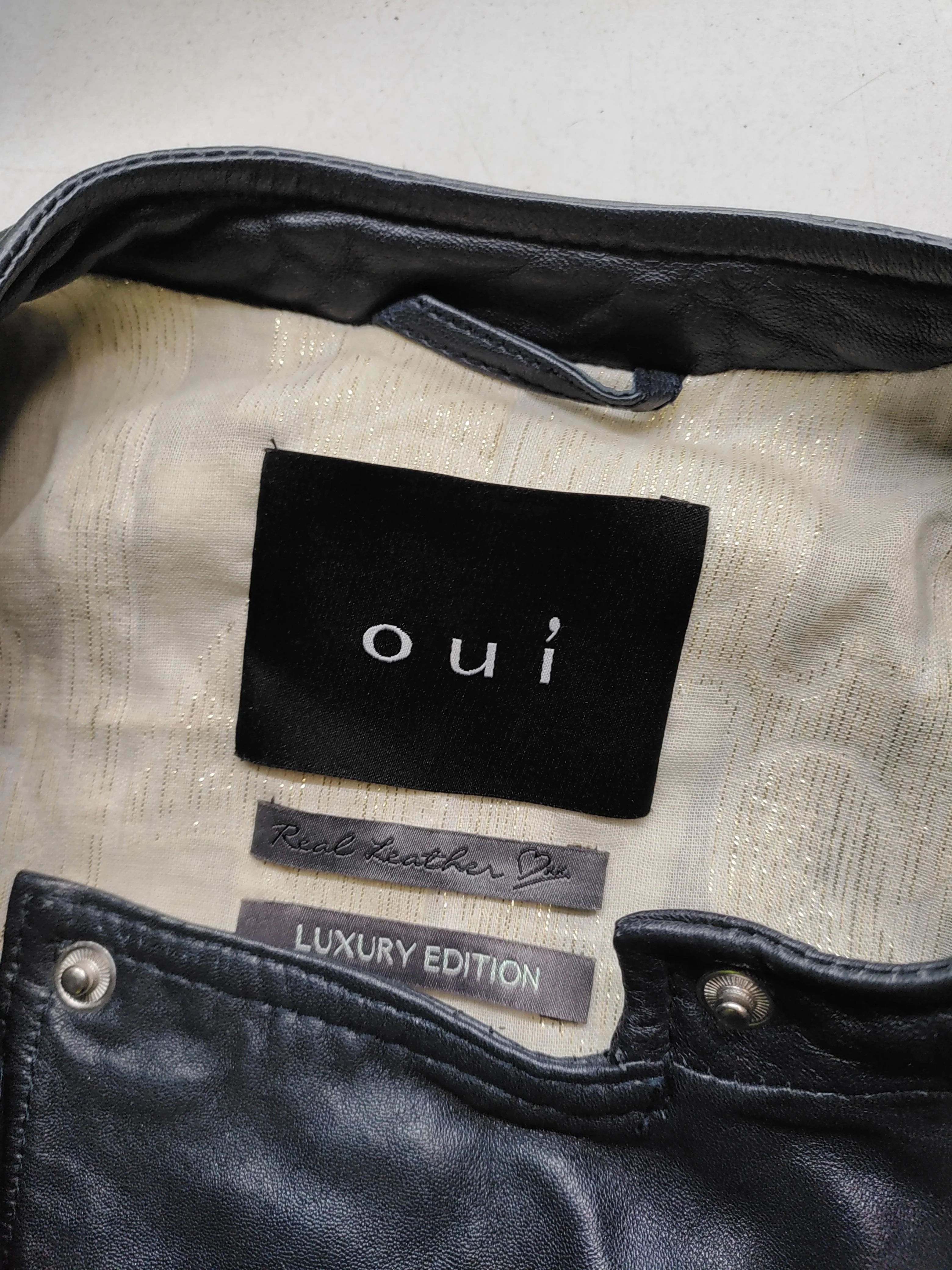 Oui Motorcycle Jacket jacket black - Image 7
