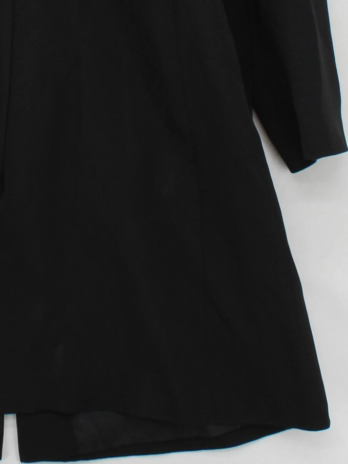 Paddy Campbell Women's Blazer UK 14 Black Viscose with Other Overcoat - Image 4