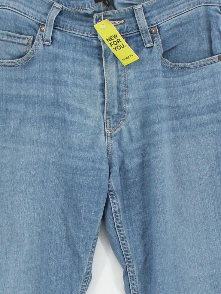 Paige Men's Jeans W 30 in Blue Rayon with Cotton, Polyester, Spandex Skinny - Image 3