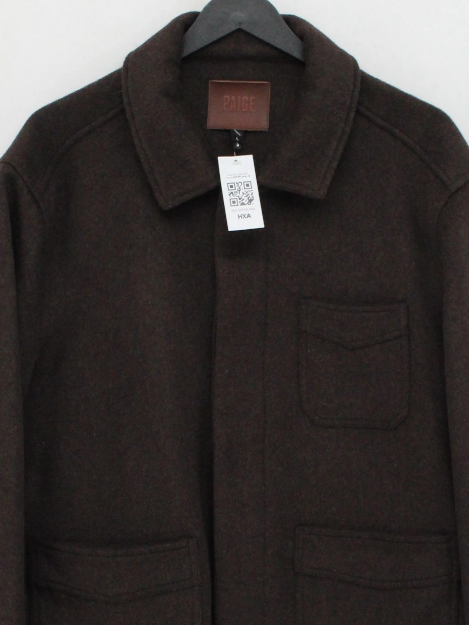 Paige Overcoat jacket brown - Image 3