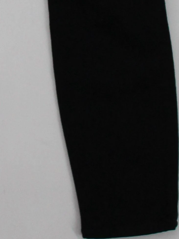Paige Women's Jeans W 24 in Black Rayon with Cotton, Polyester, Spandex Cropped - Image 4