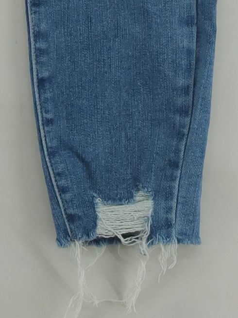Paige Women's Jeans W 26 in Blue Cotton with Polyester, Spandex Skinny - Image 4
