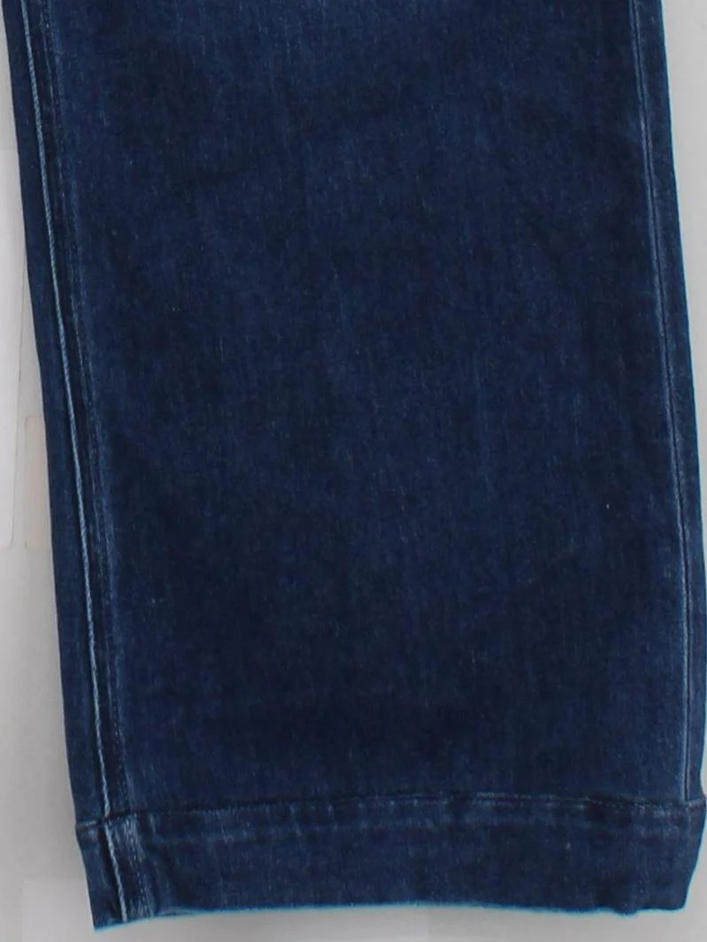 Paige Women's Jeans W 31 in Blue Cotton with Polyester, Spandex Wide-Leg - Image 4