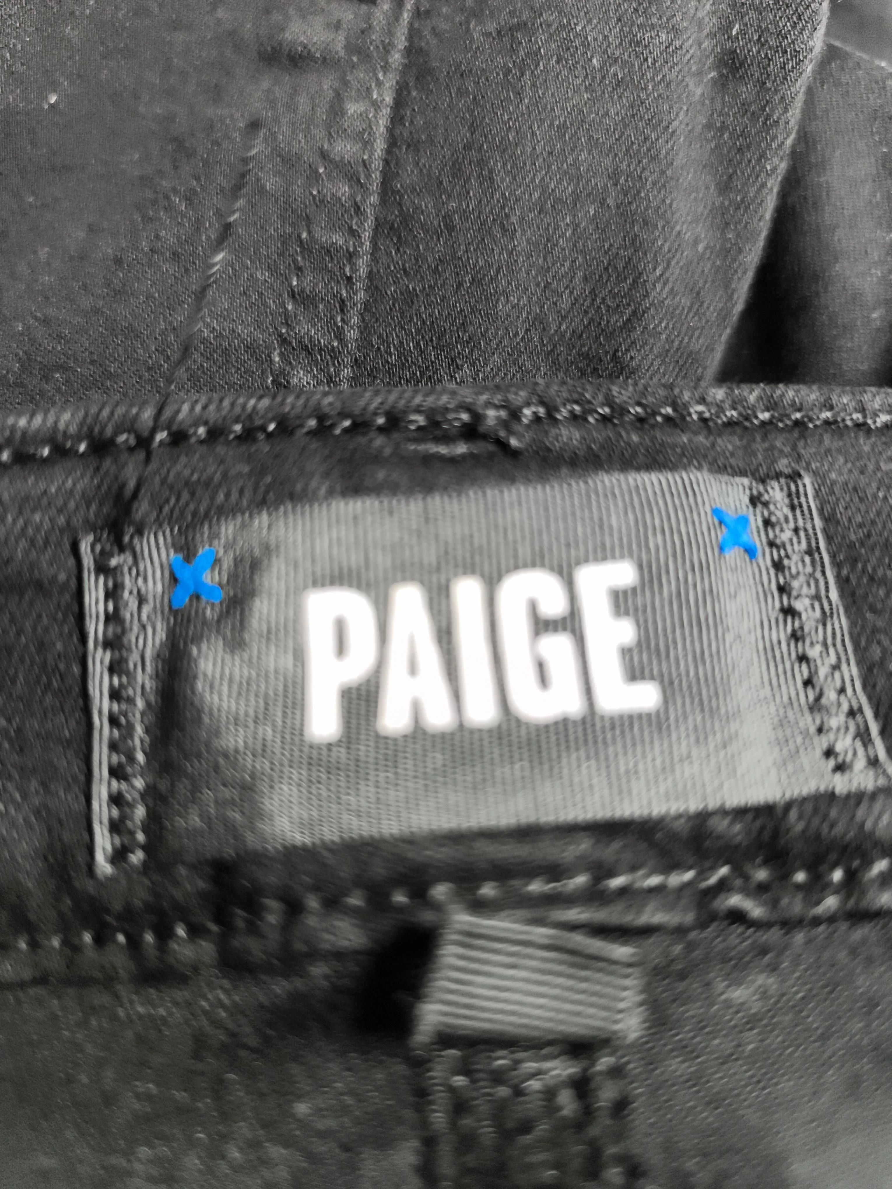 Paige Women's Trousers W 30 in Black Rayon - Image 5