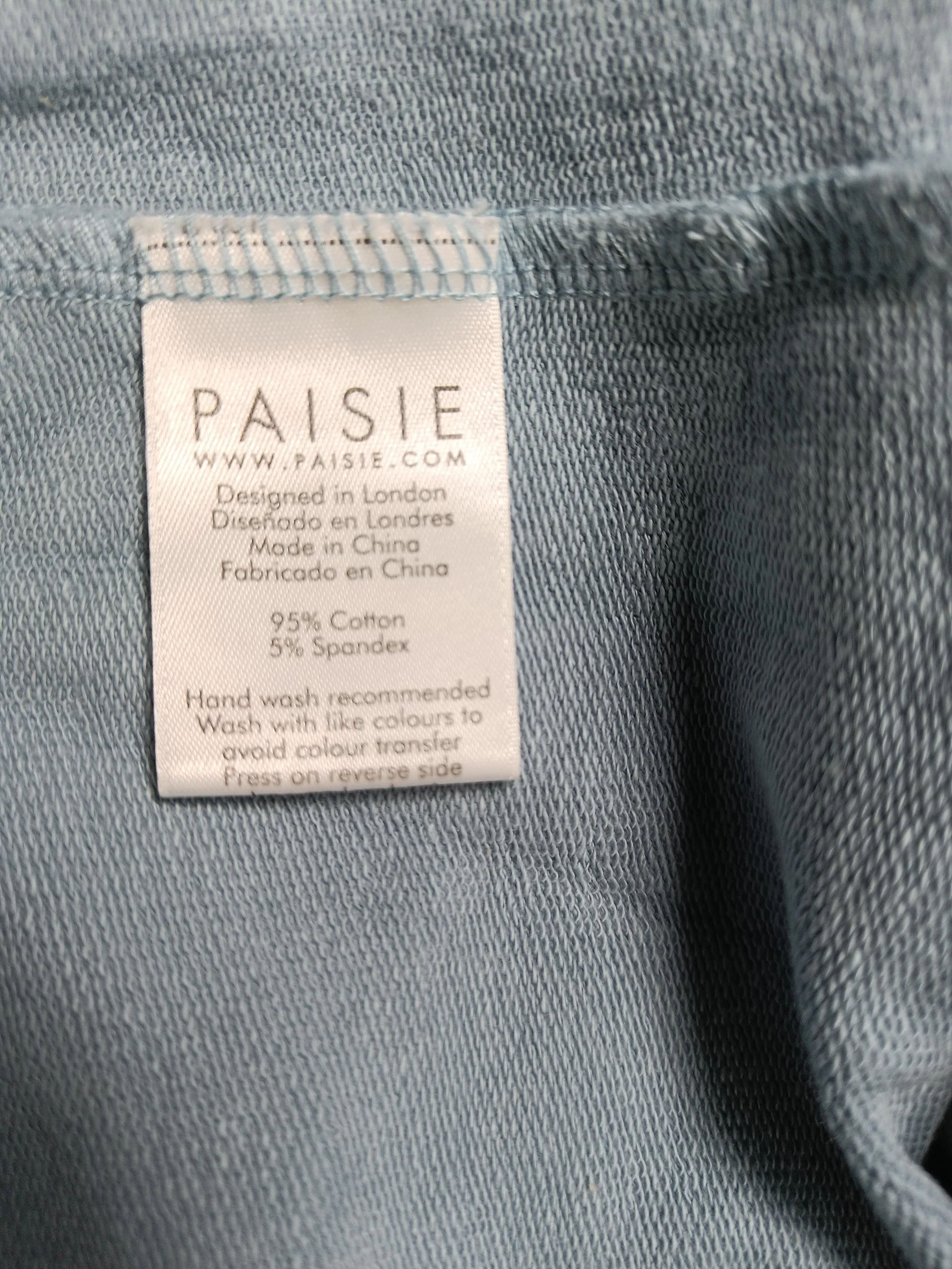 Paisie Shirt Mini Dress UK14 in Blue - Image 6