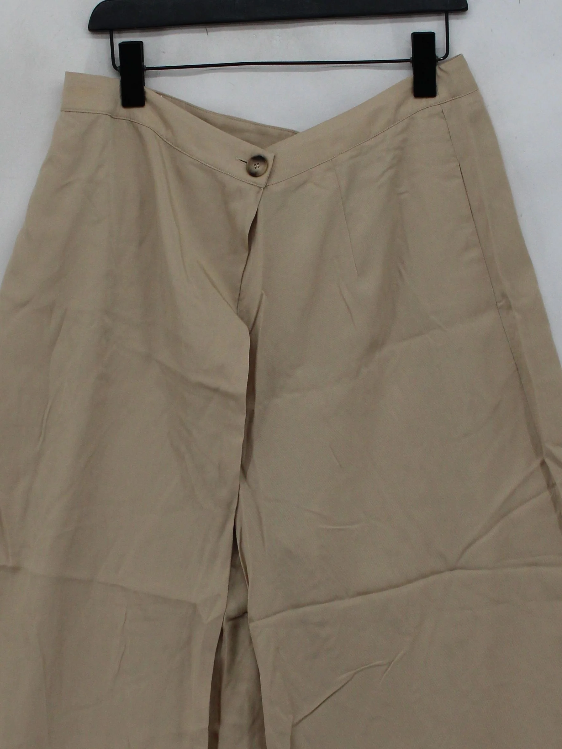 Paisie Women's Trousers UK 16 Cream 100% Lyocell Modal Capri New with tags - Image 3