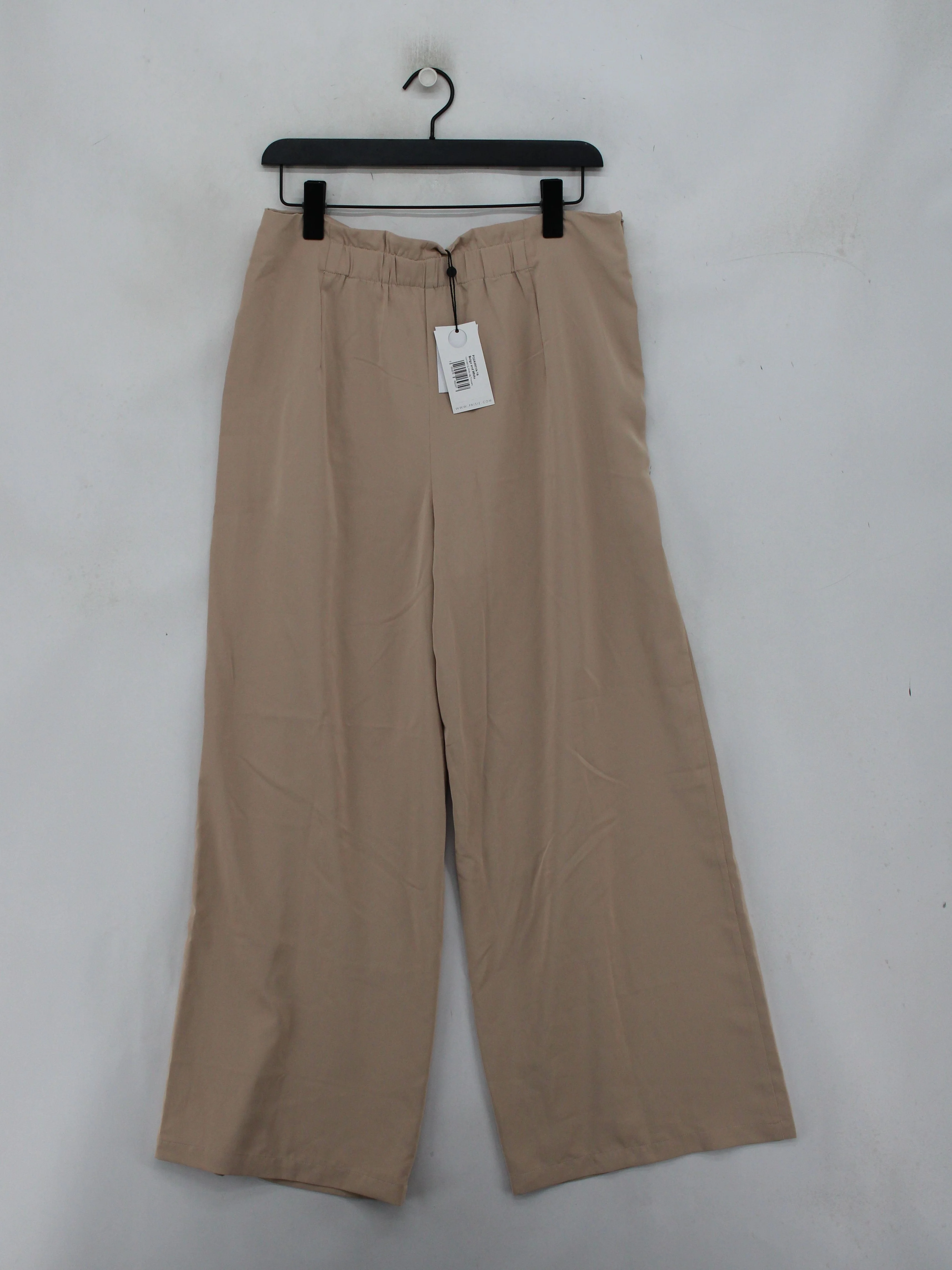 Paisie Women's Trousers UK 16 Tan 100% Polyester Wide-Leg Capri New with tags - Image 2