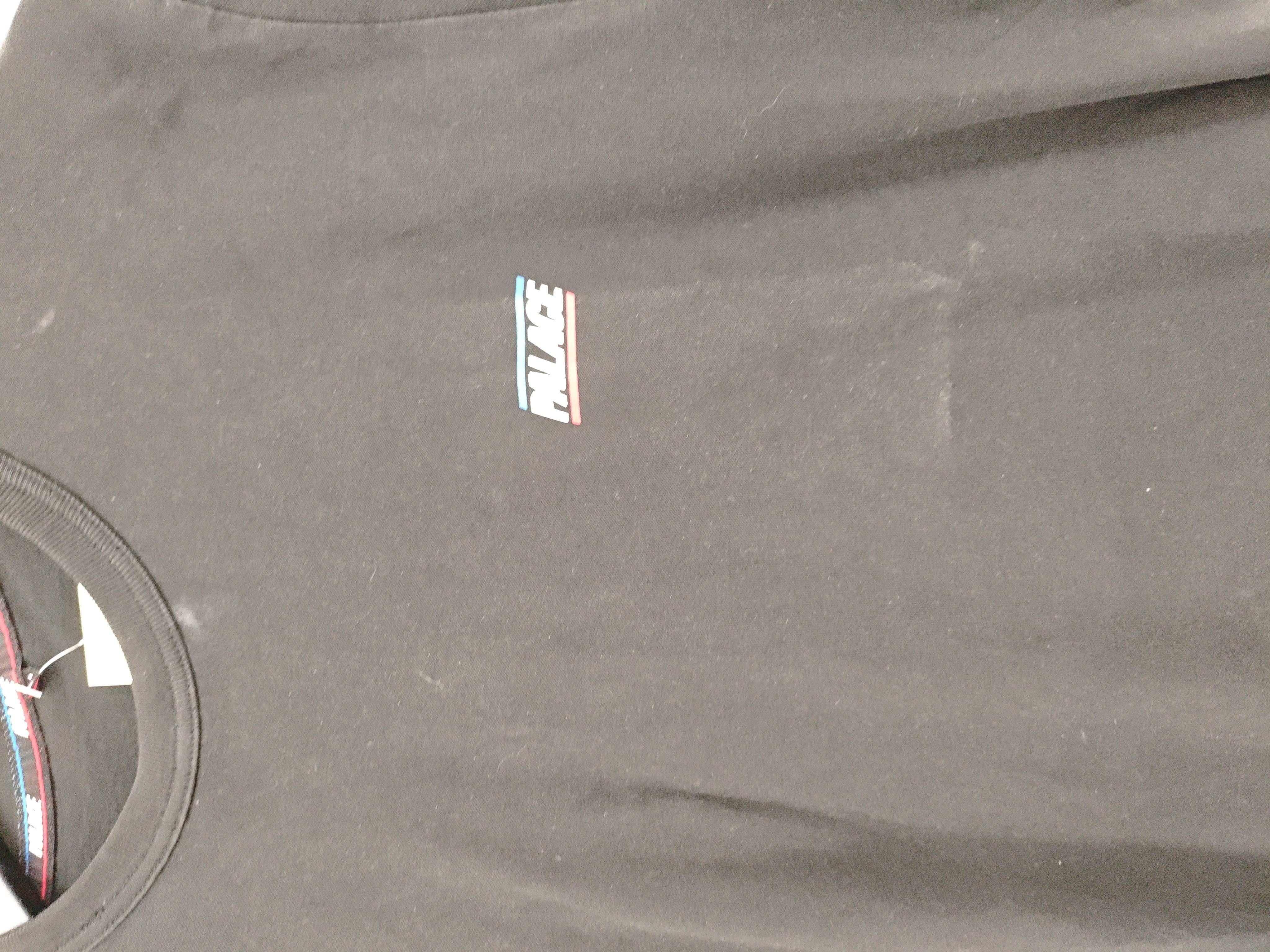 Palace Men's T-Shirt M Black Graphic 100% Cotton Basic - Image 5