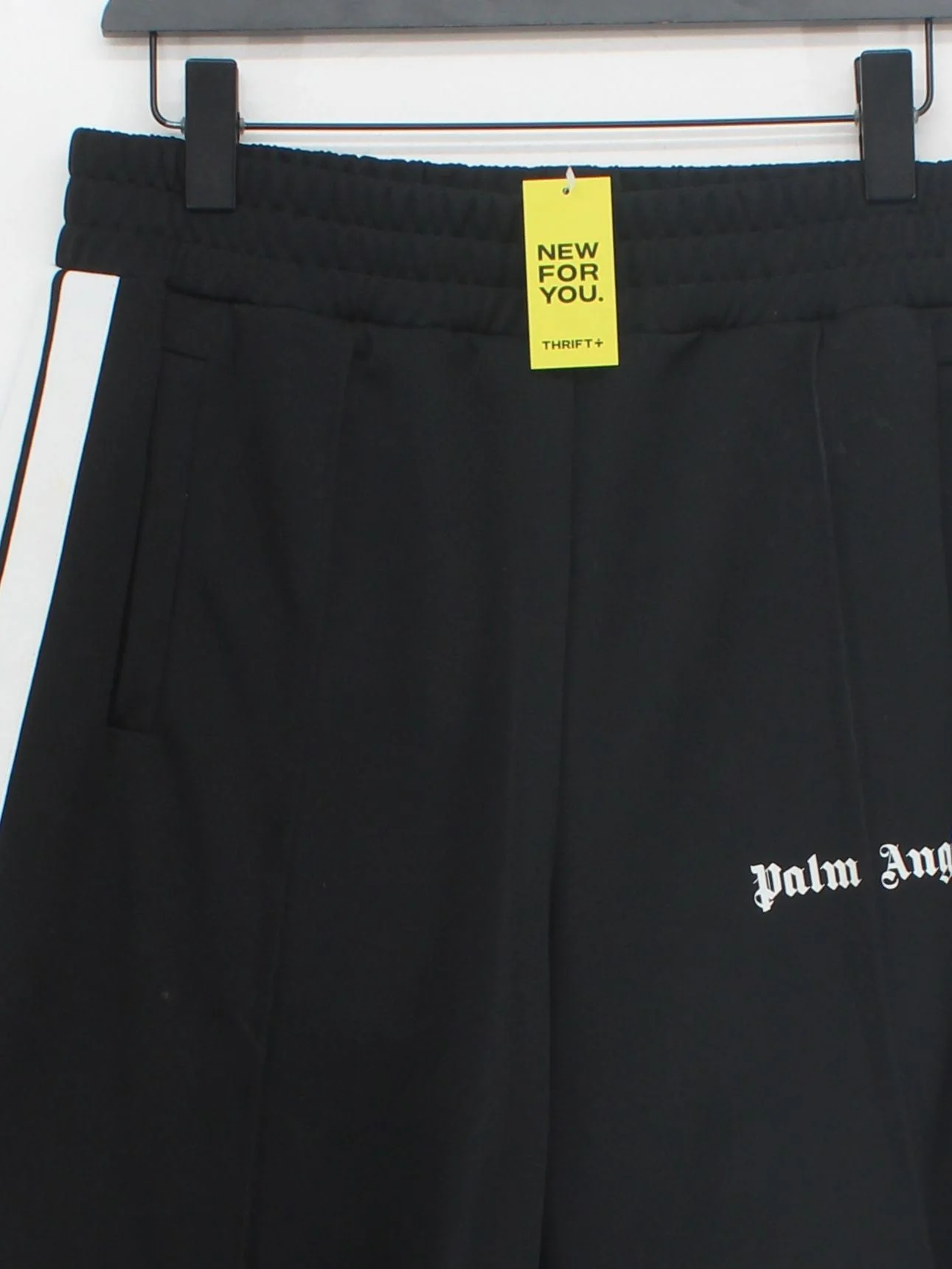 Palm Angels Men's Shorts L Black 100% Polyester Sweat - Image 3