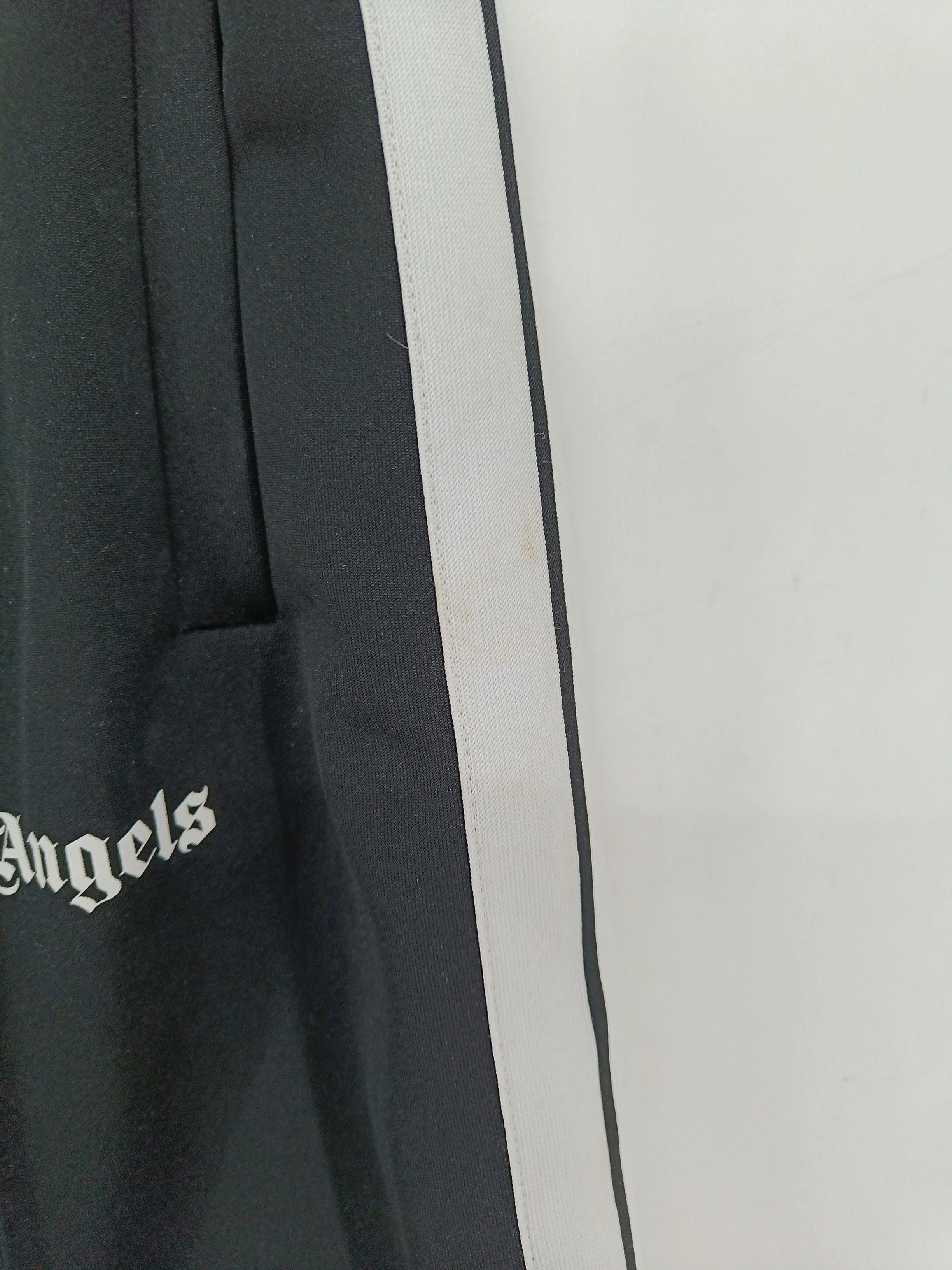 Palm Angels Men's Shorts L Black 100% Polyester Sweat - Image 9