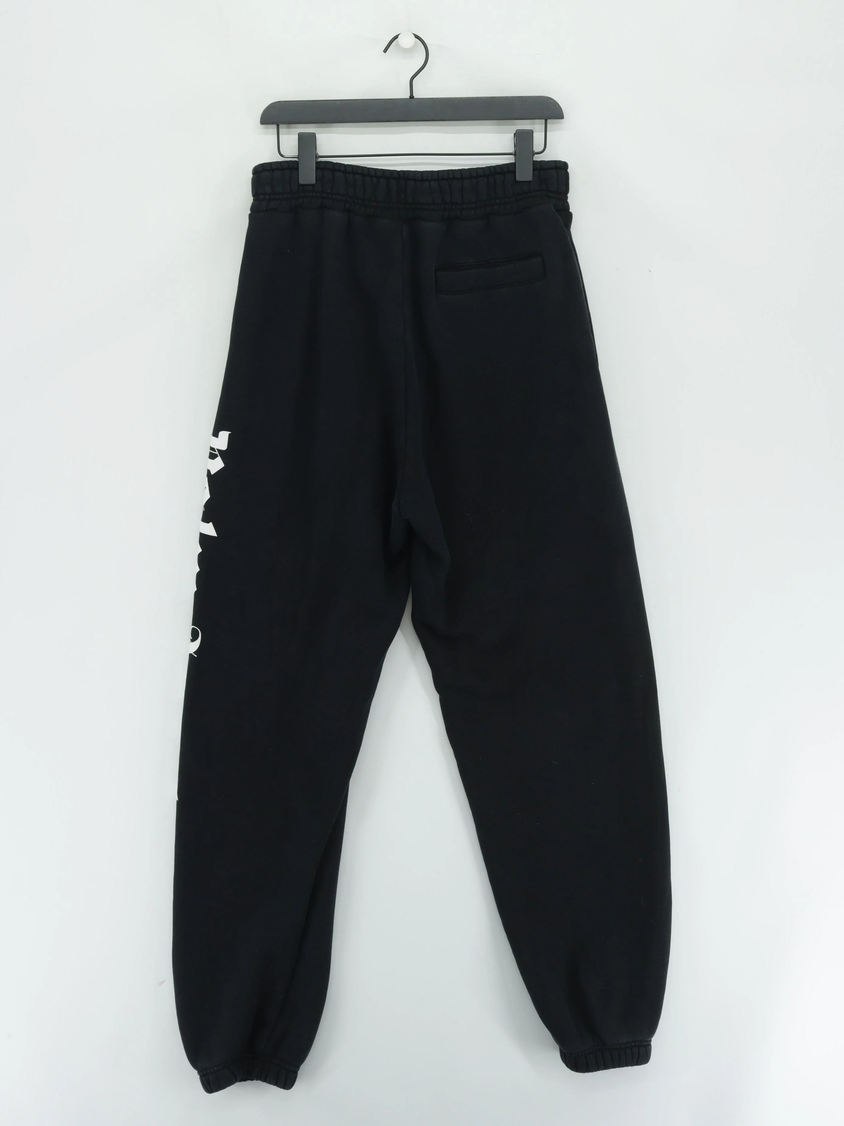 Palm Angels Men's Sports Bottoms M Black Graphic 100% Cotton Sweatpants - Image 2