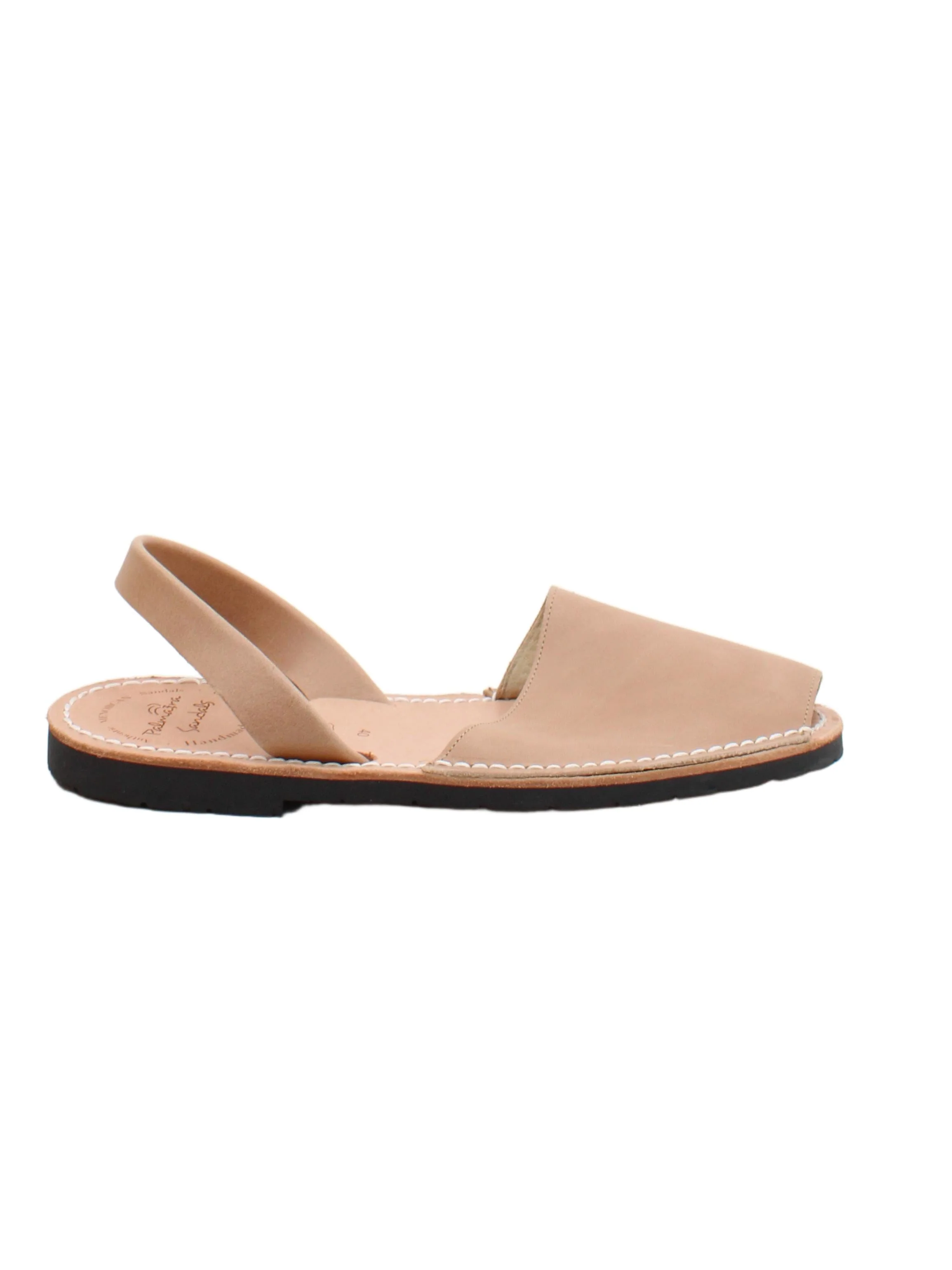 Palmaira Sandals Women's Sandals UK 7 Tan 100% Leather Flat