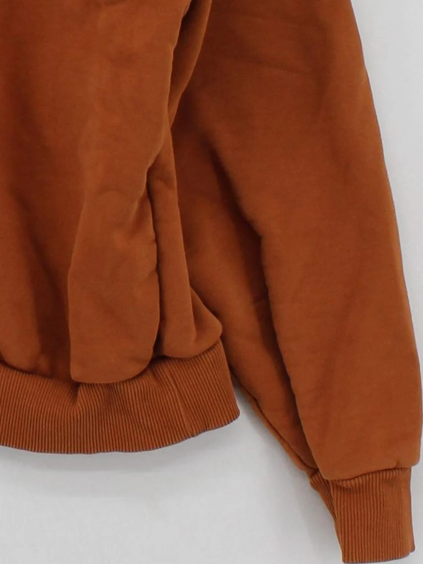 Pangaia Men's Hoodie L Tan 100% Cotton Pullover - Image 4