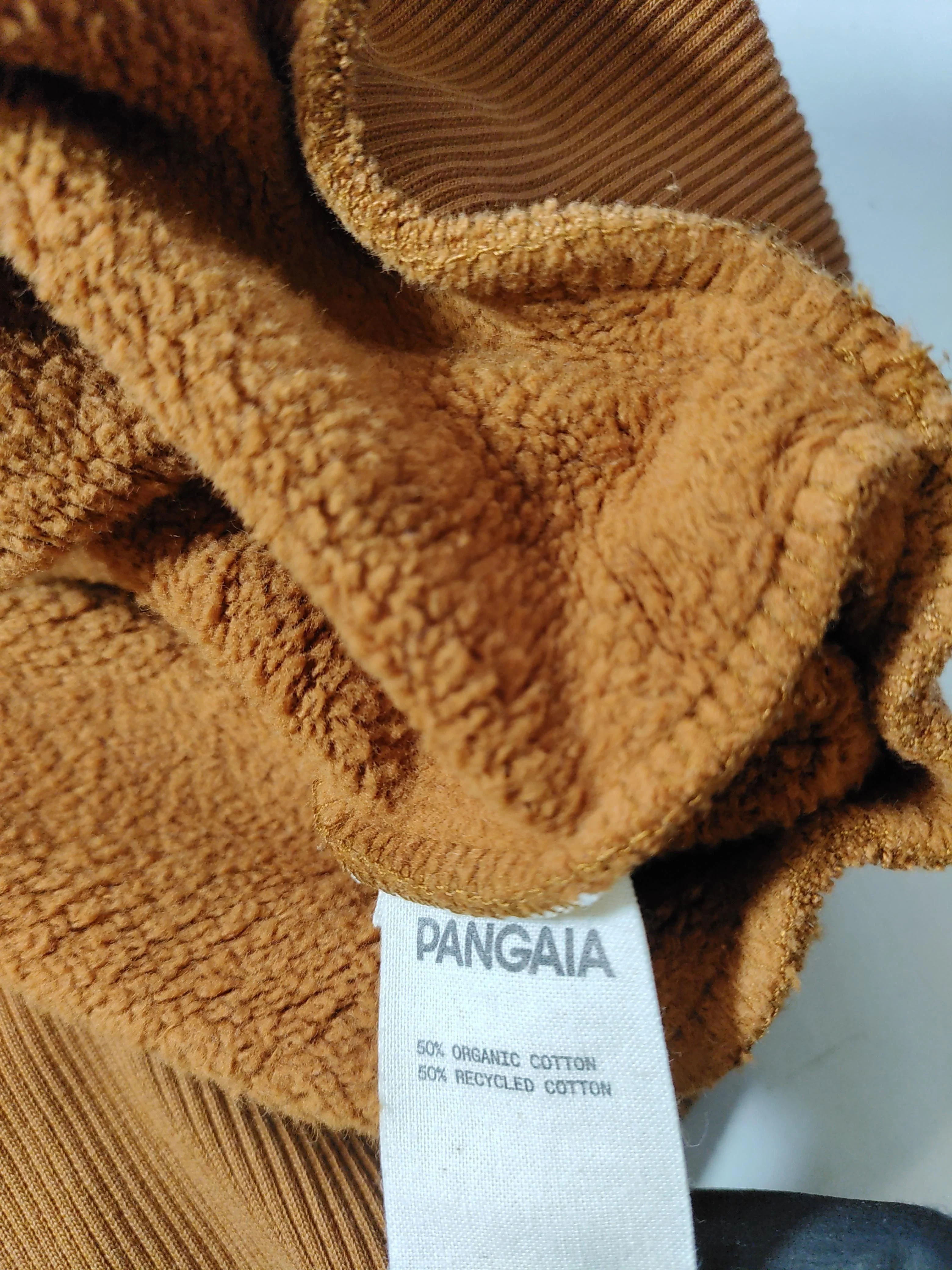 Pangaia Men's Hoodie L Tan 100% Cotton Pullover - Image 6