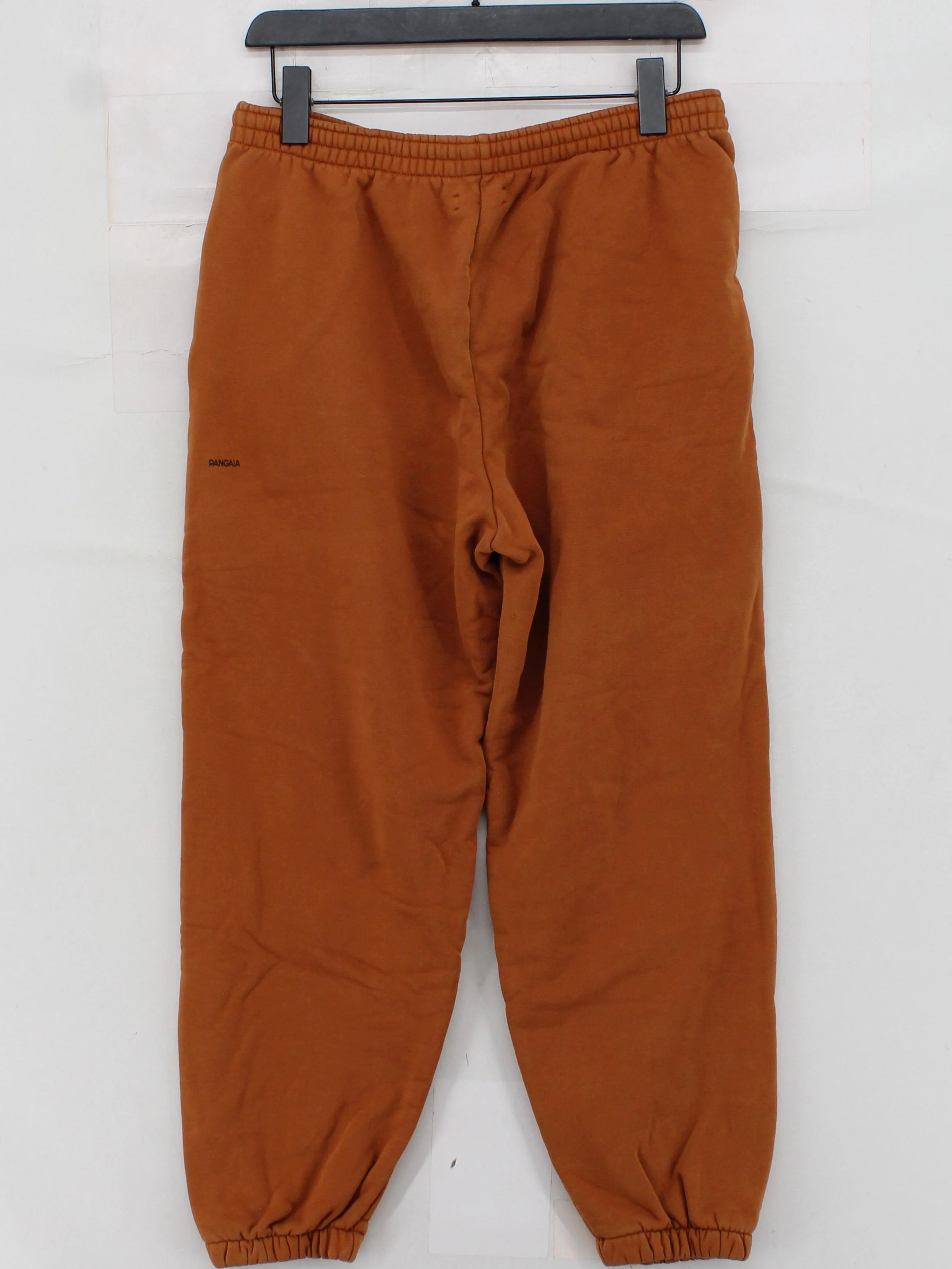 Pangaia Men's Sports Bottoms L Tan 100% Cotton Tapered Sweatpants - Image 2