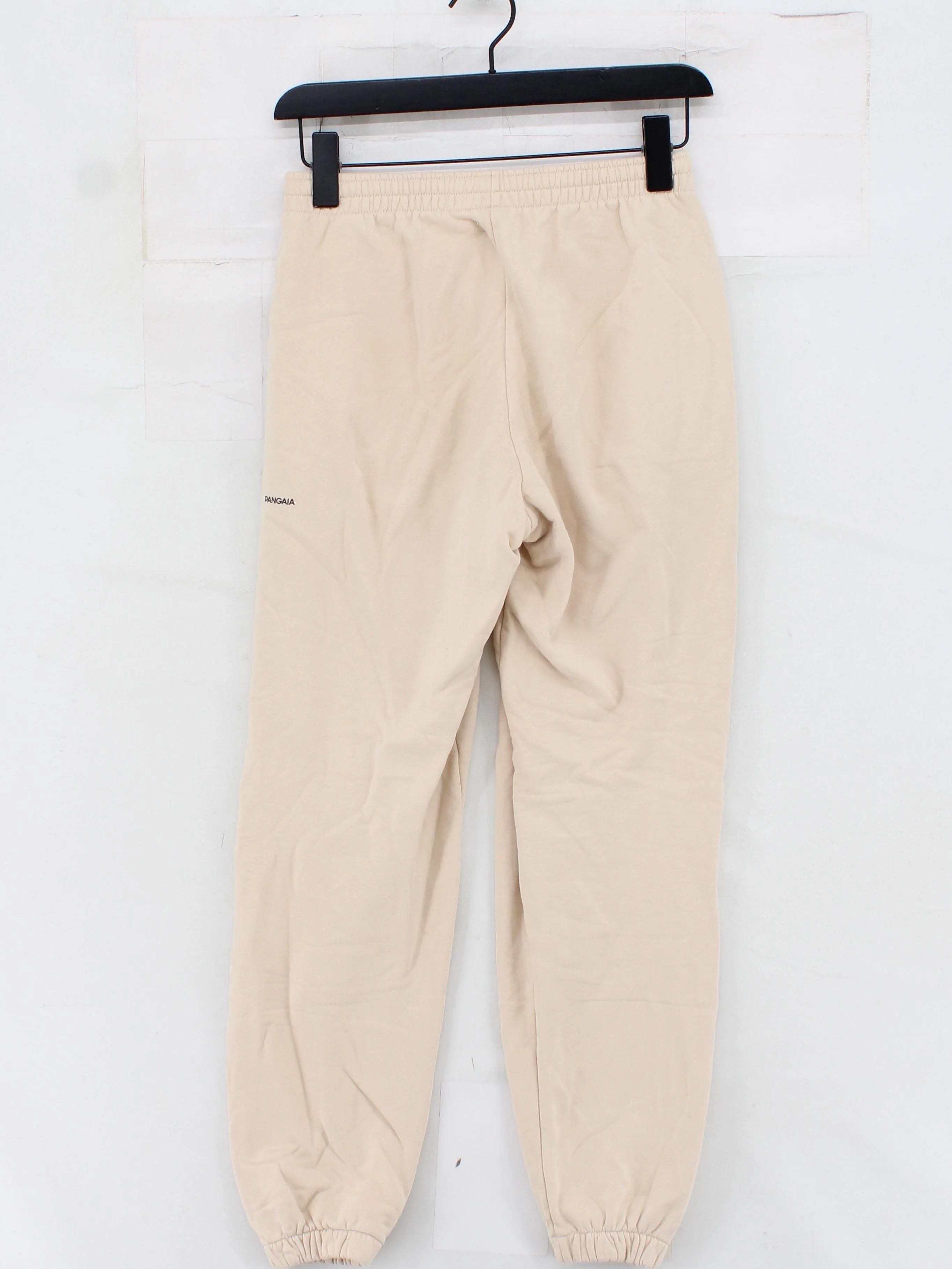 Pangaia Men's Sports Bottoms XXS Cream 100% Cotton Tapered Sweatpants - Image 2