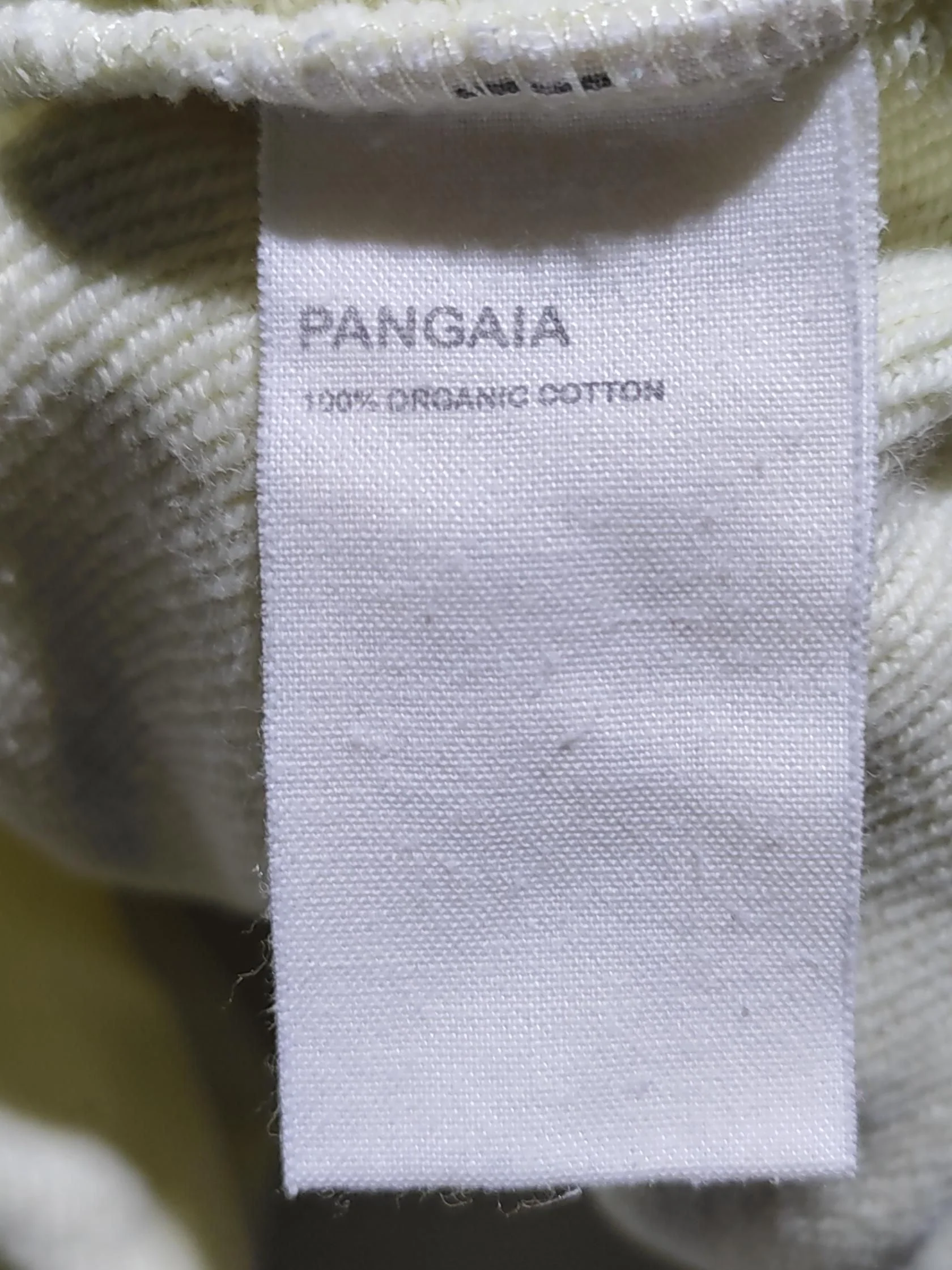 Pangaia Women's Hoodie XXS Yellow 100% Cotton Pullover - Image 7