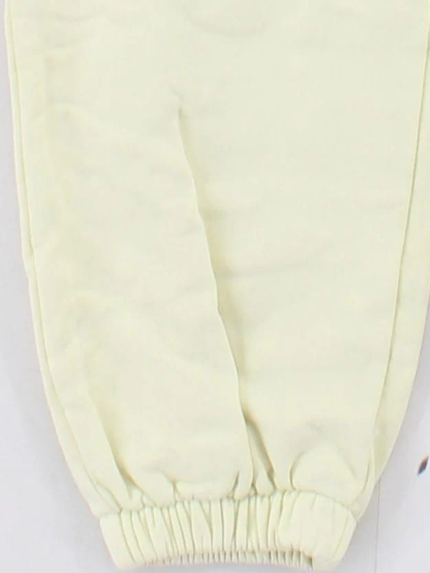 Pangaia Women's Sports Bottoms XXS Cream 100% Cotton Tapered Sweatpants - Image 4
