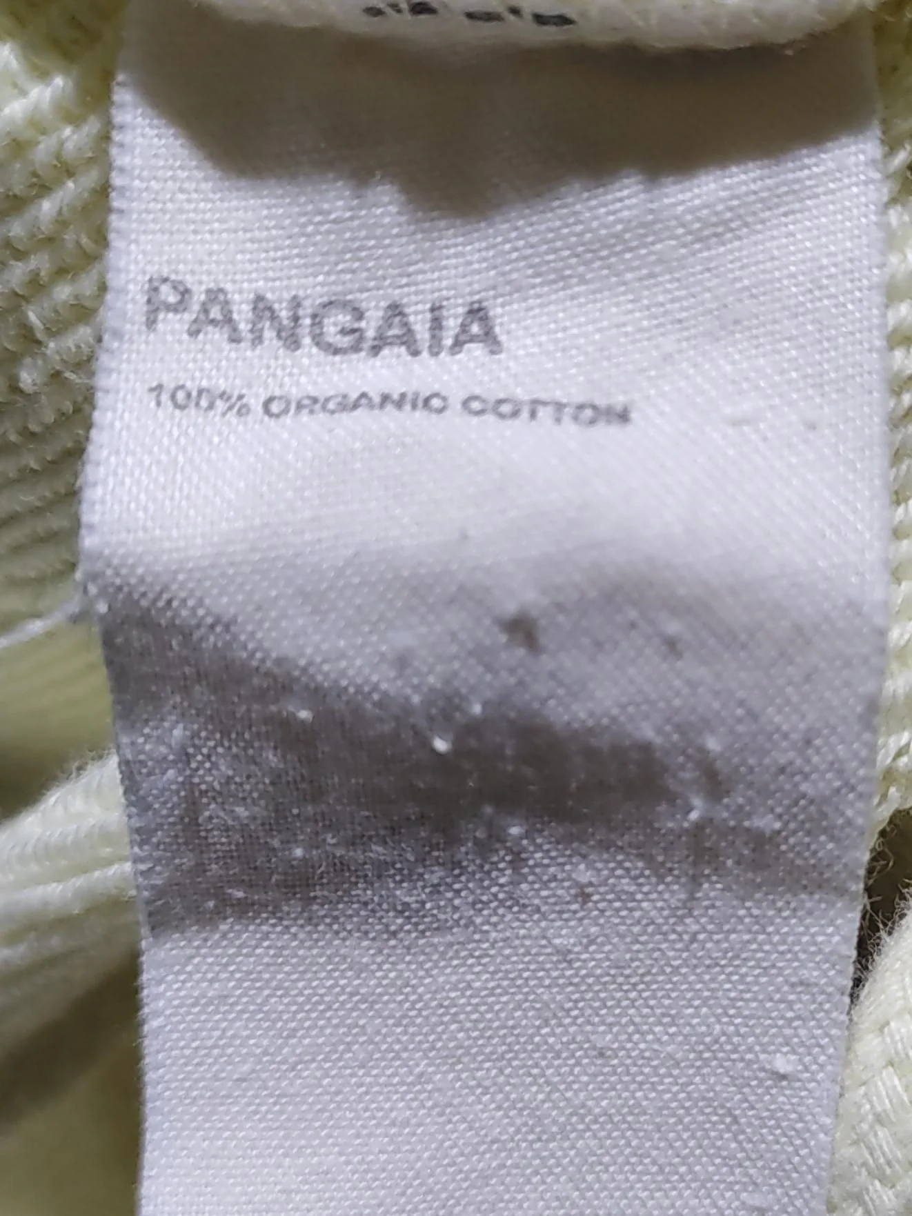 Pangaia Women's Sports Bottoms XXS Cream 100% Cotton Tapered Sweatpants - Image 7