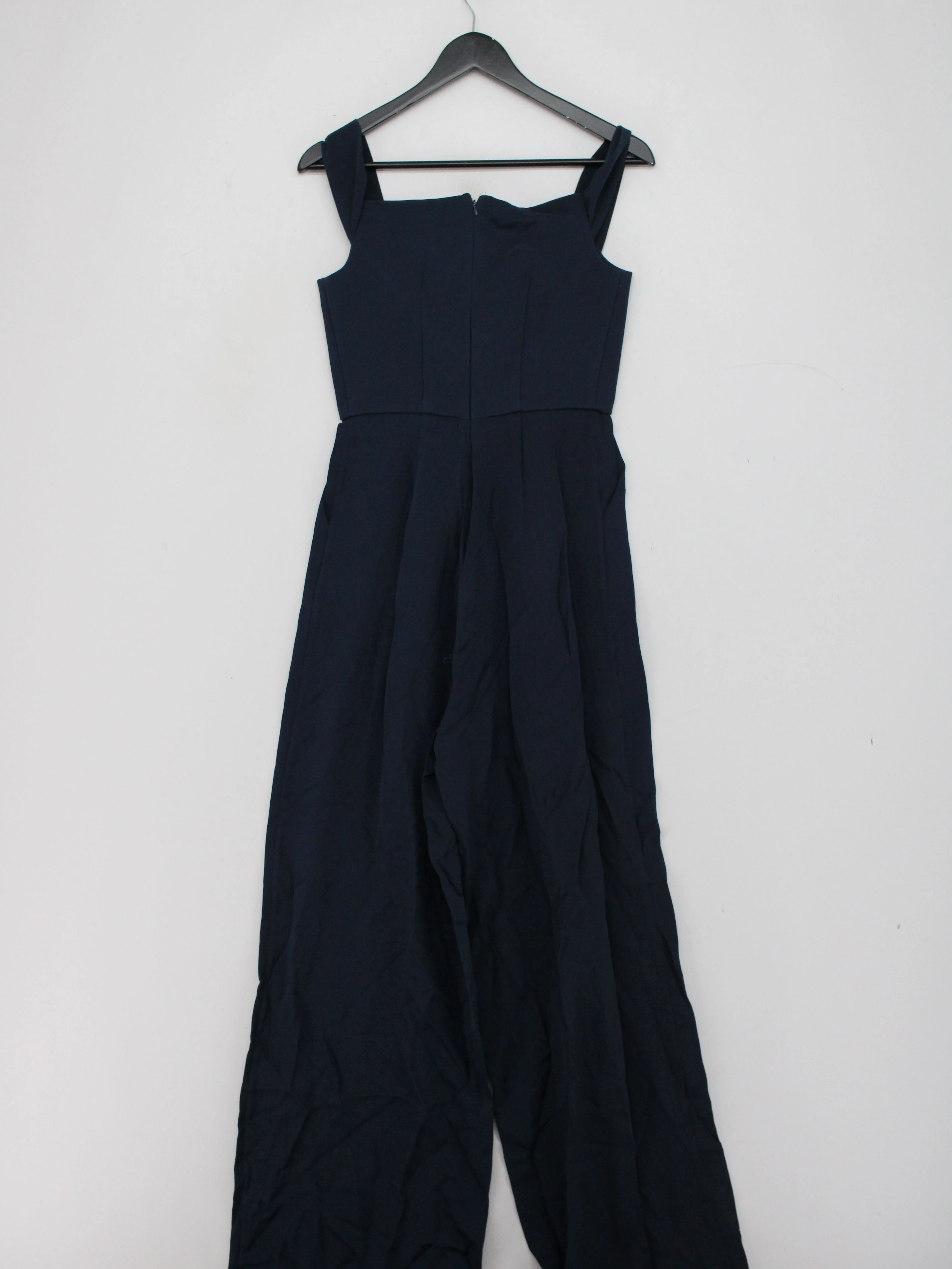 Paper London Women's Jumpsuit UK 10 Blue 100% Other Wide-Leg Jumpsuit - Image 2