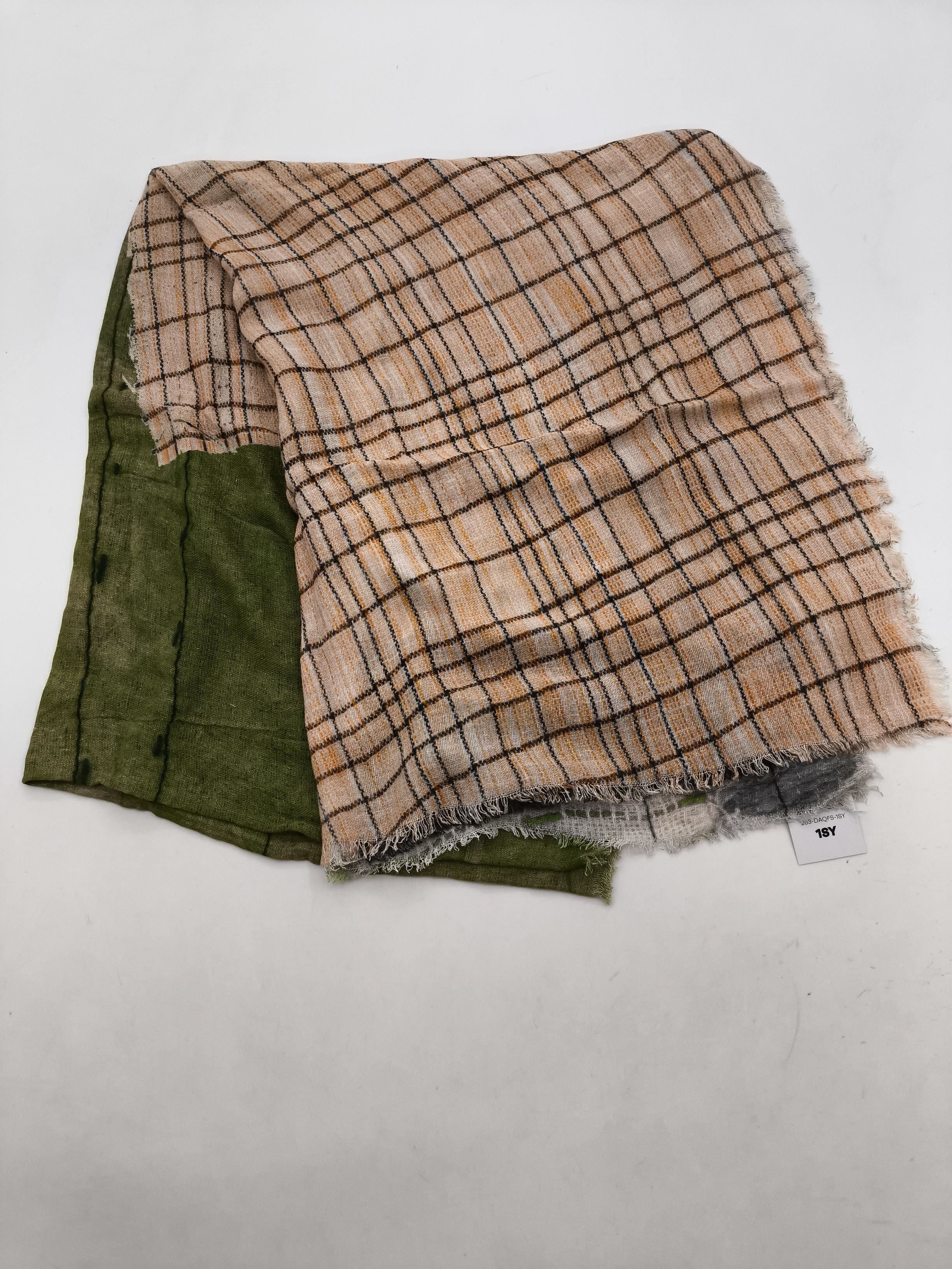 Parfois Men's Scarf Multi Checkered 100% Other Scarf - Image 2