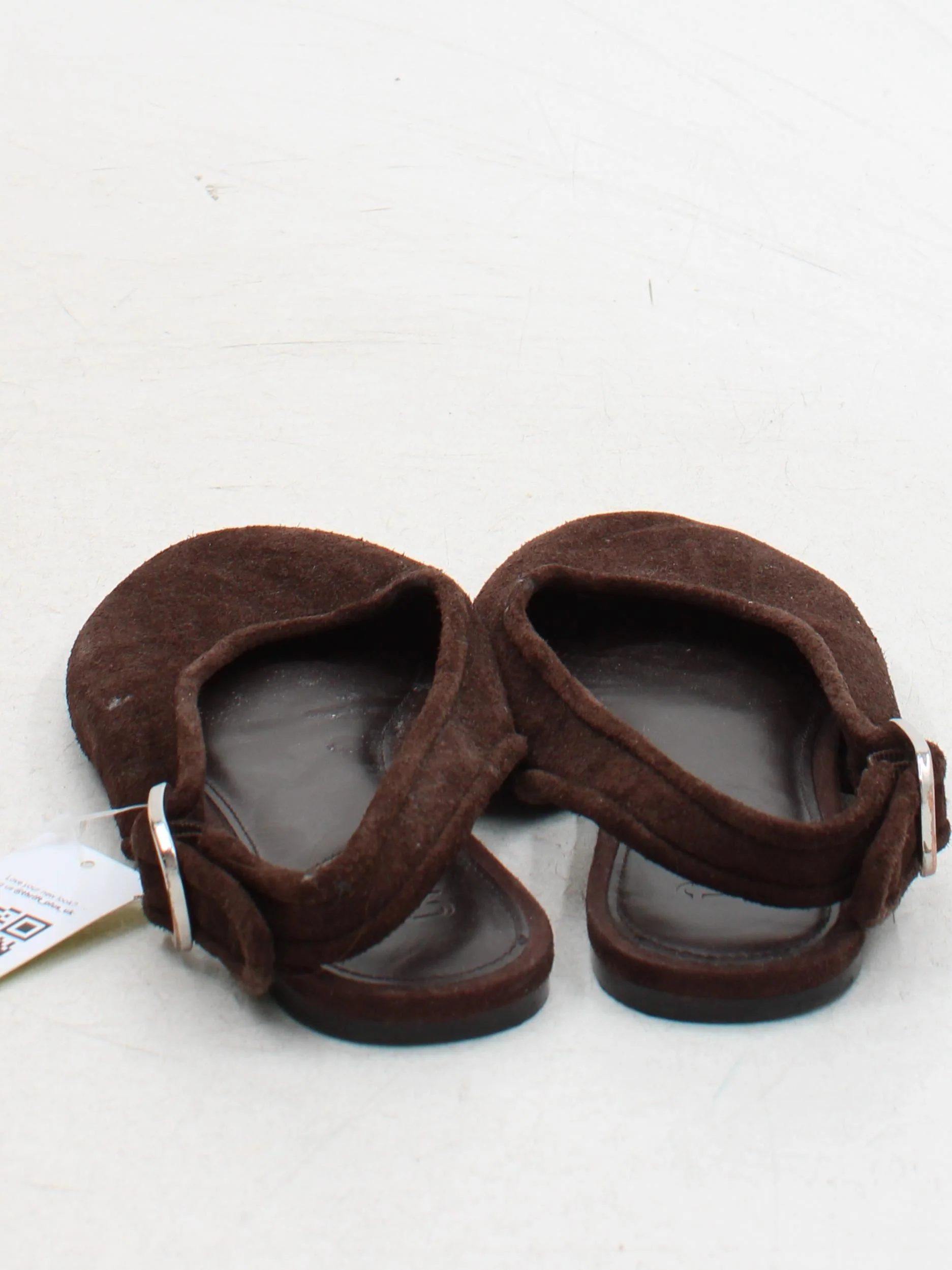 Parfois Women's Flat Shoes UK 6 Brown 100% Suede Ballet - Image 3