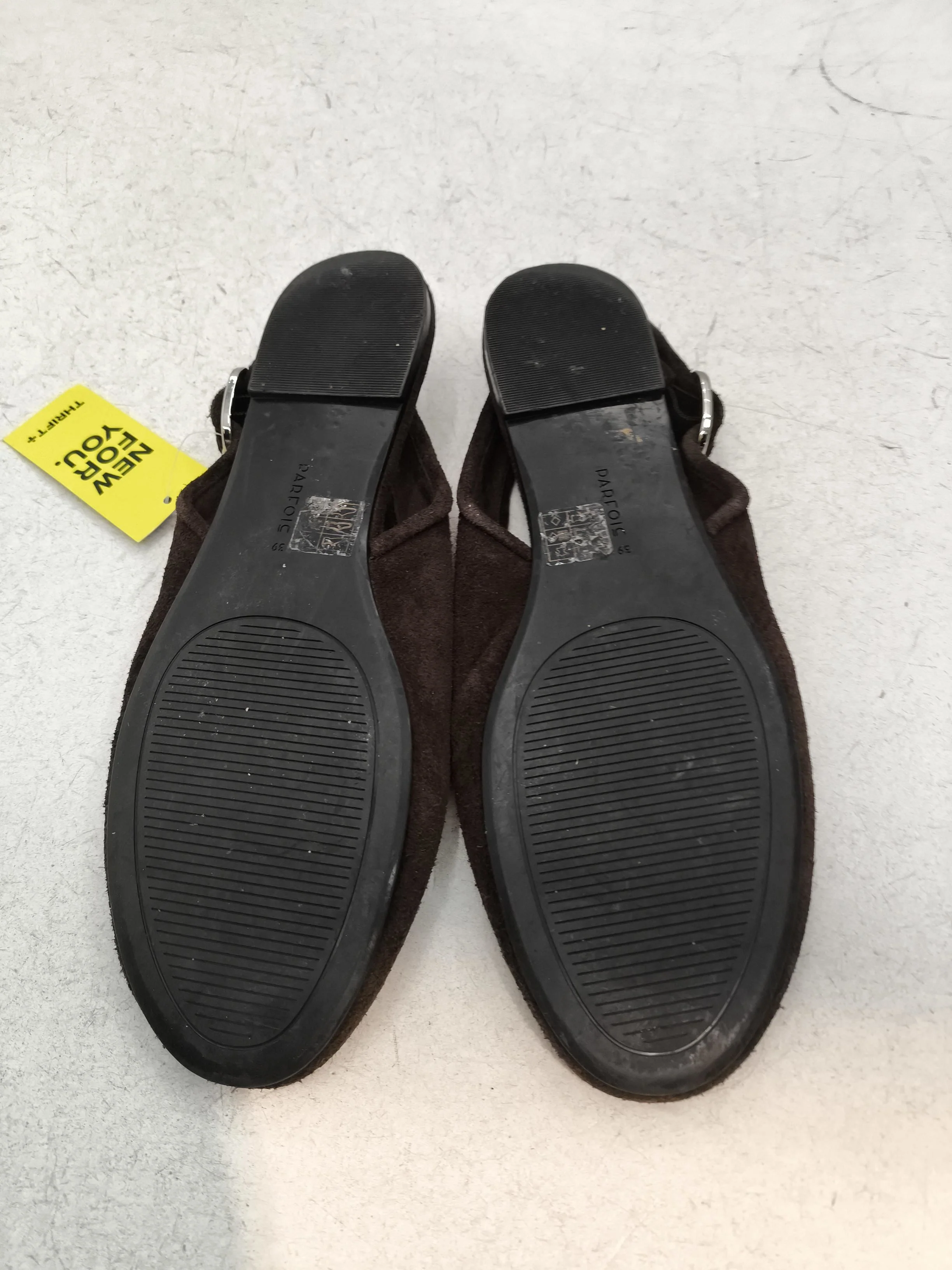 Parfois Women's Flat Shoes UK 6 Brown 100% Suede Ballet - Image 7