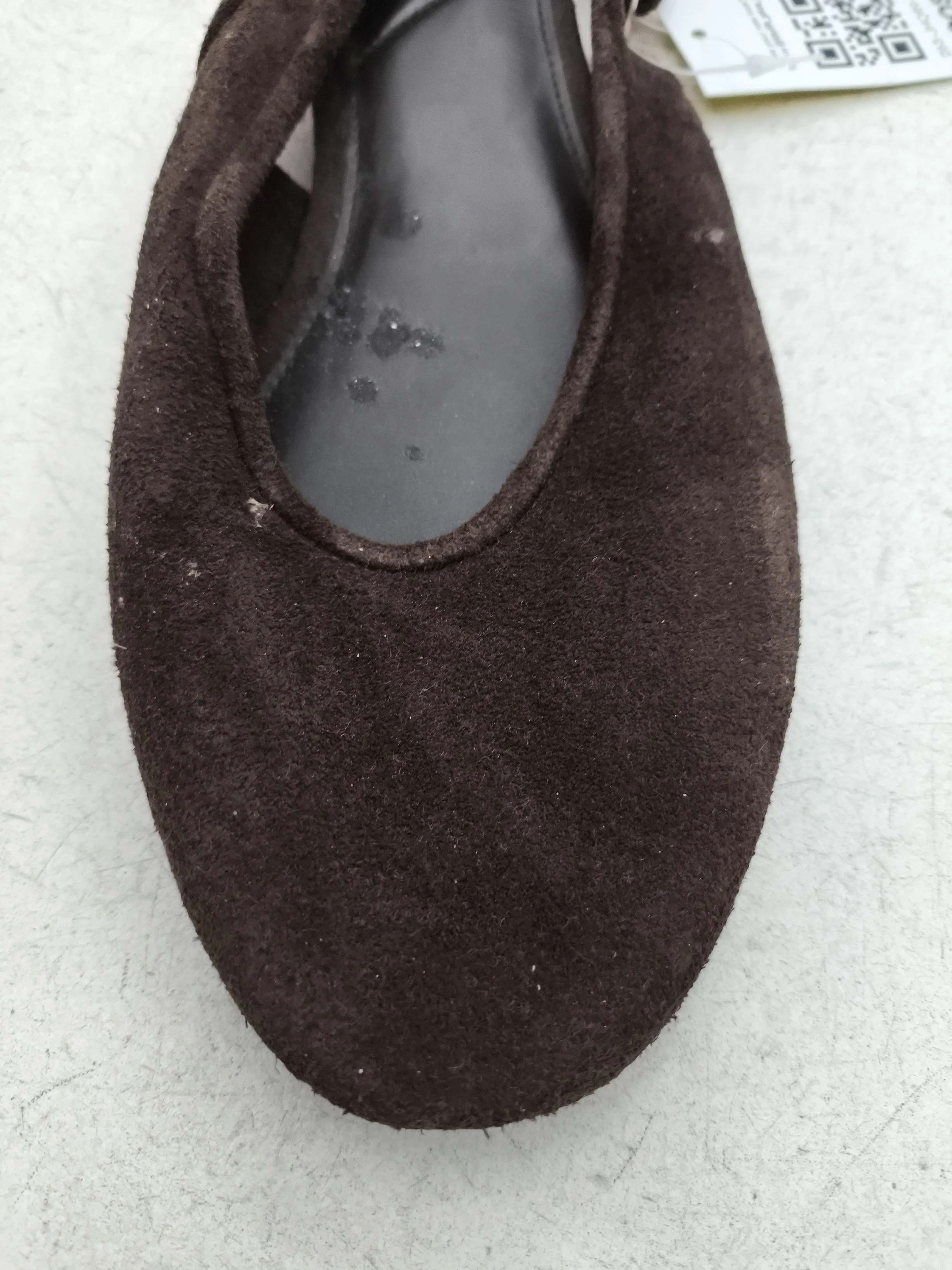 Parfois Women's Flat Shoes UK 6 Brown 100% Suede Ballet - Image 8