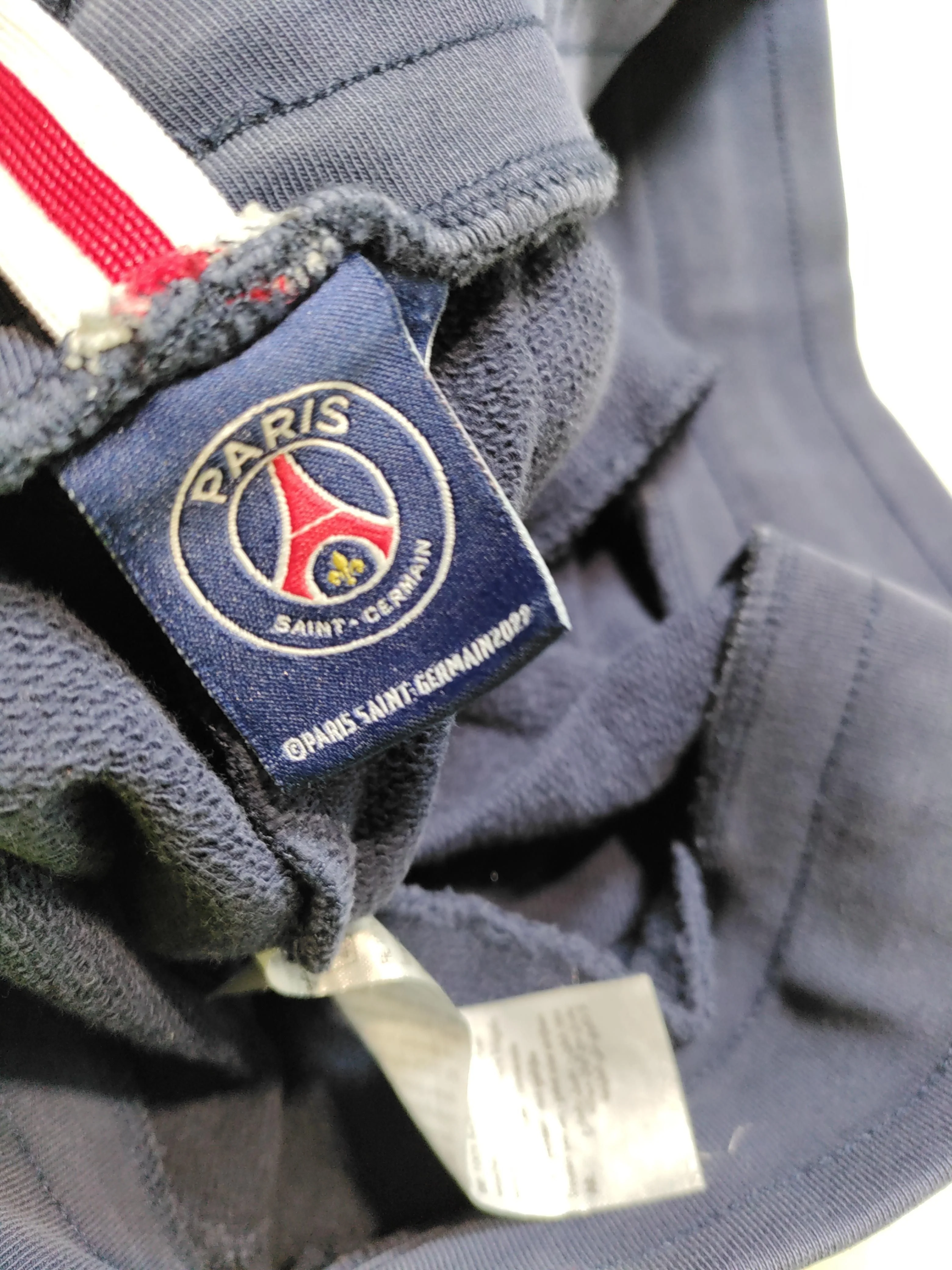 Paris Saint-Germain Men's Sports Bottoms M Blue 100% Cotton Sweatpants - Image 5
