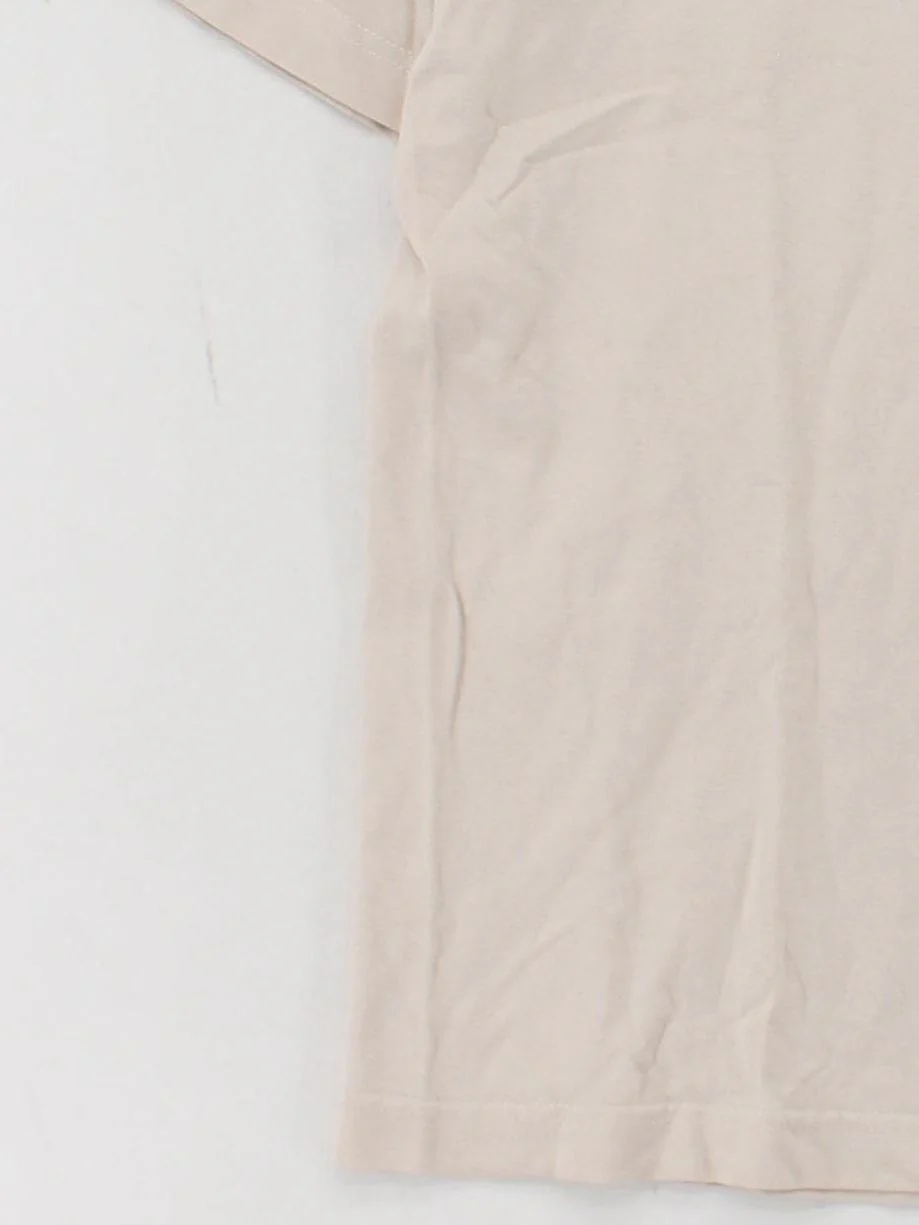 Parlez Men's T-Shirt M Cream Graphic 100% Cotton Basic - Image 4