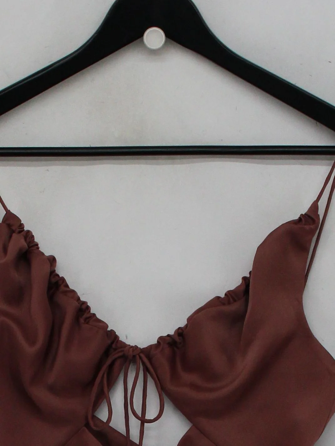 pasduchas Slip Midi Dress UK8 in Brown - Image 3