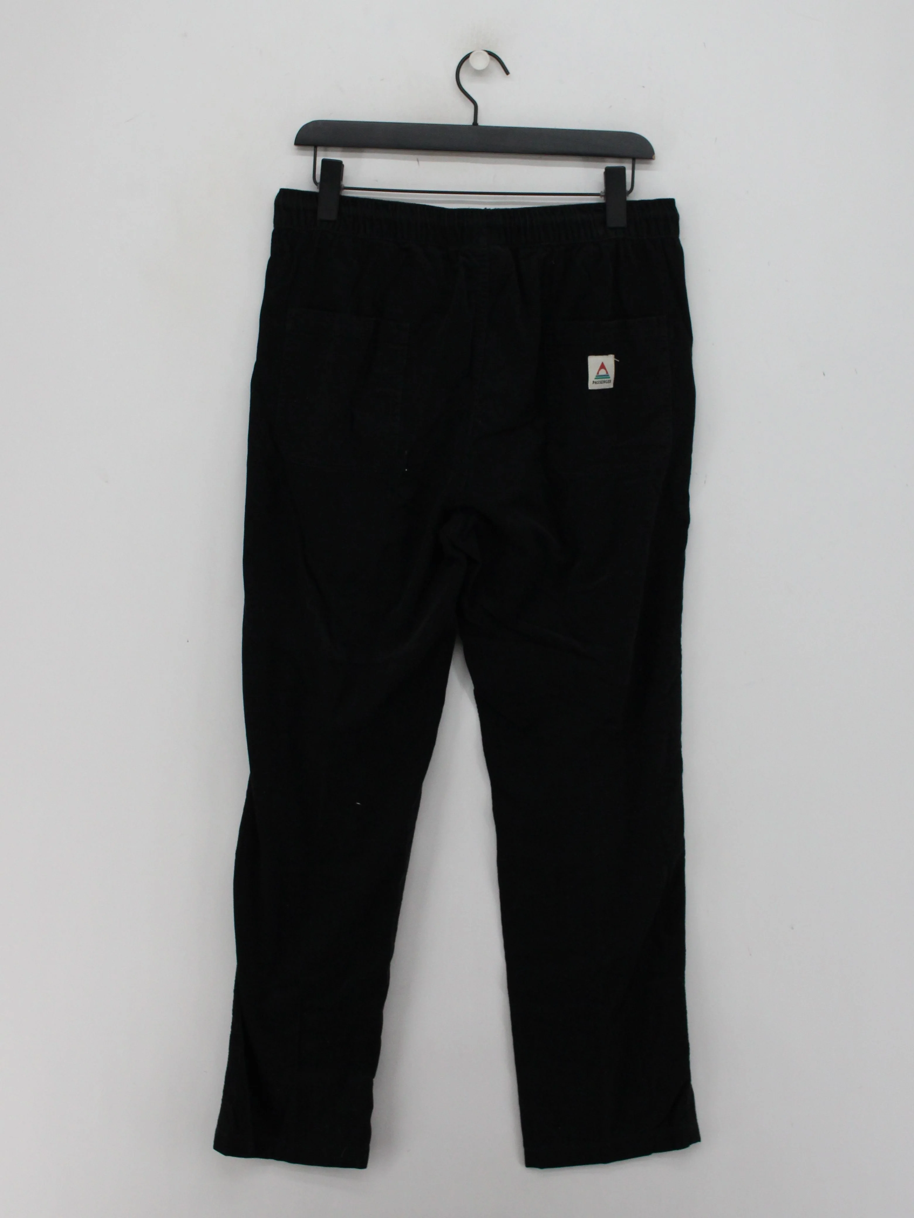 Passenger Men's Sports Bottoms M Black 100% Cotton Tapered Sweatpants - Image 2