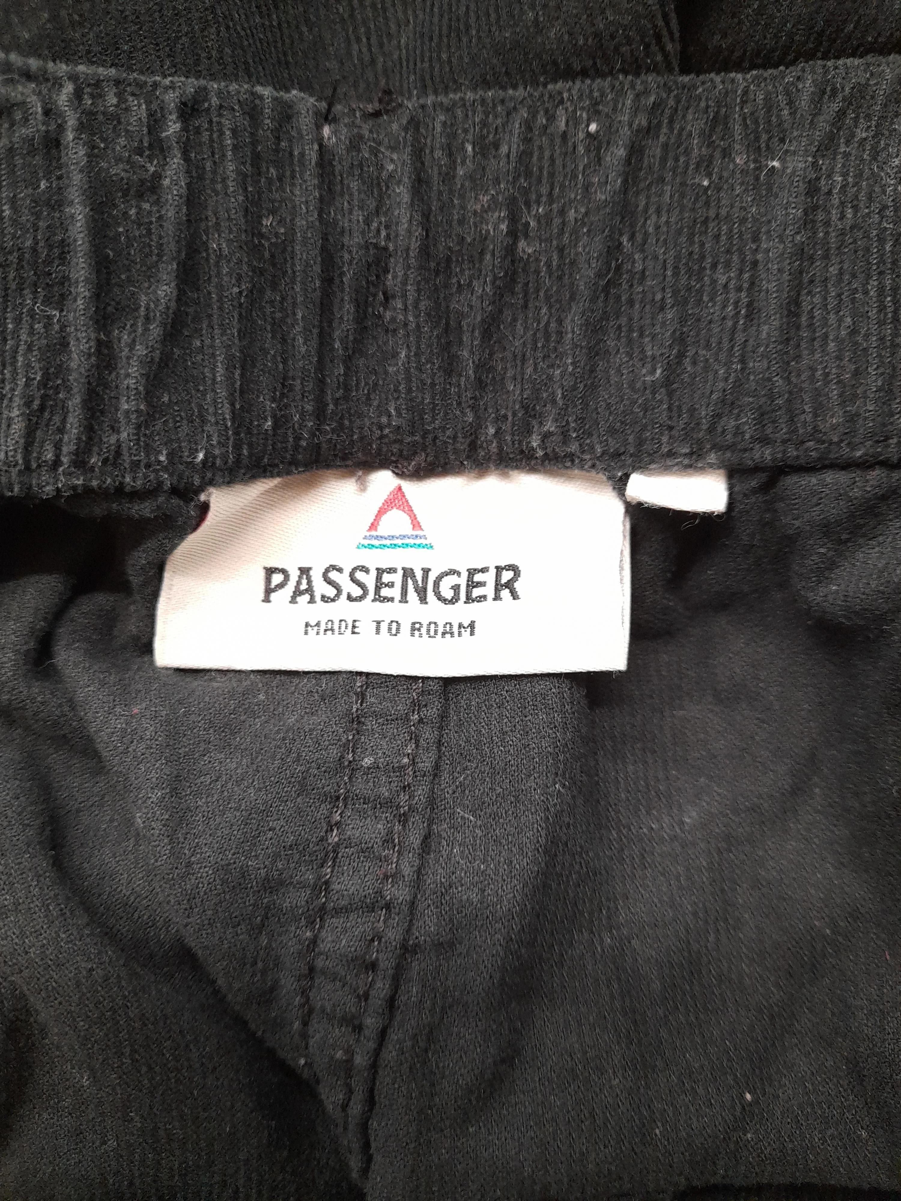 Passenger Men's Sports Bottoms M Black 100% Cotton Tapered Sweatpants - Image 5