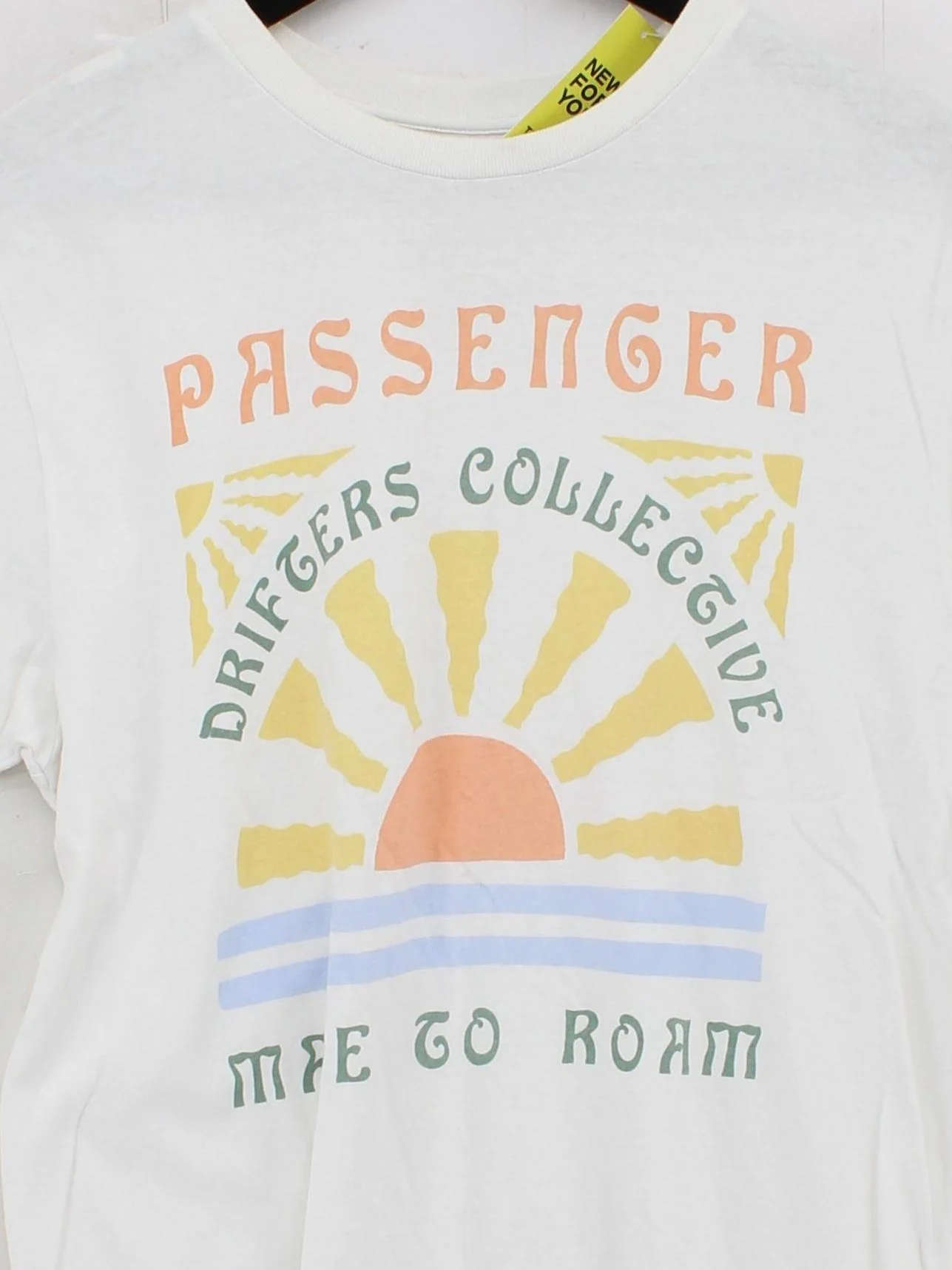 Passenger Men's T-Shirt S White Graphic 100% Cotton Basic - Image 3