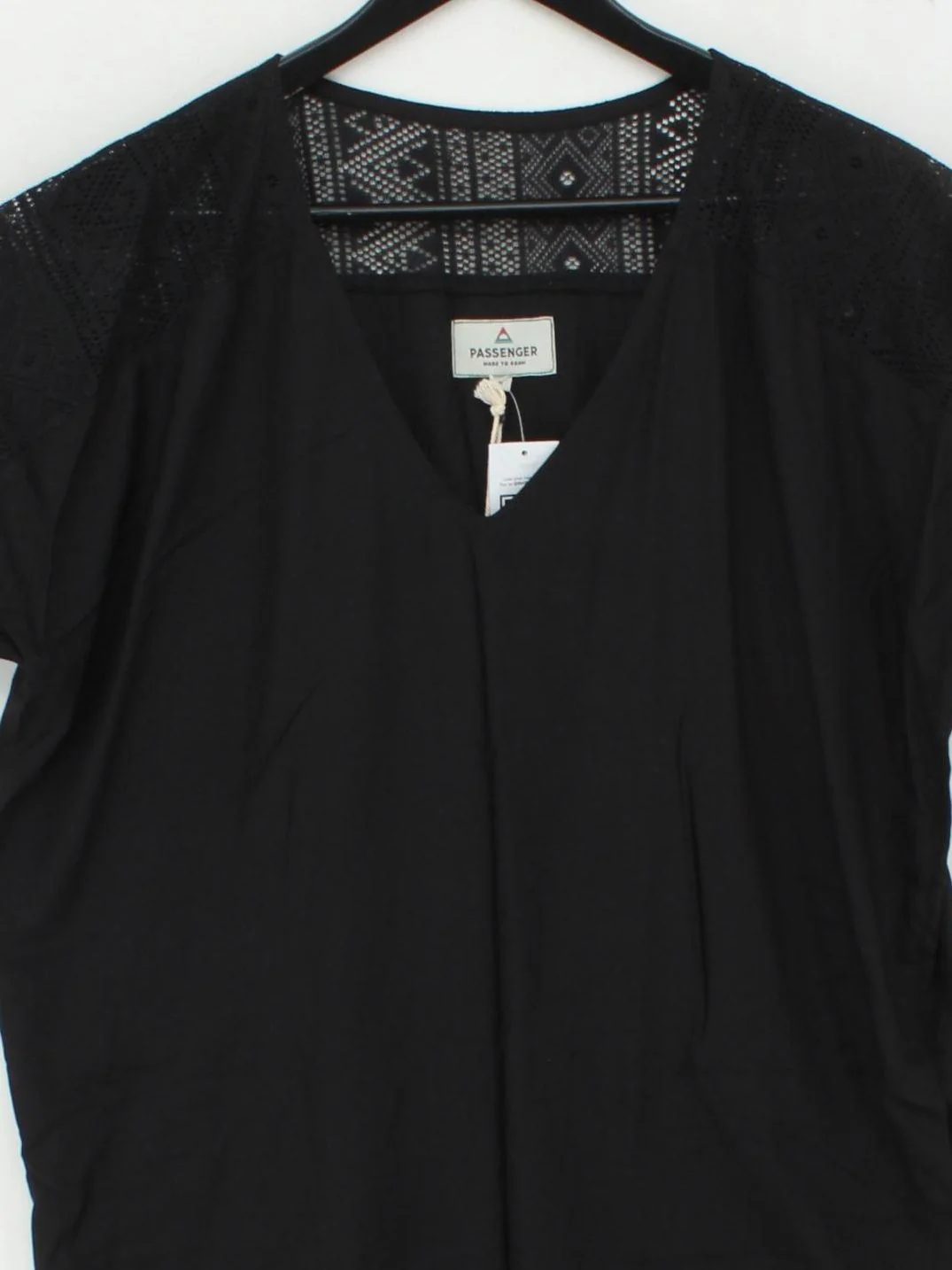 Passenger T-Shirt Mini Dress S in Black - Image 3