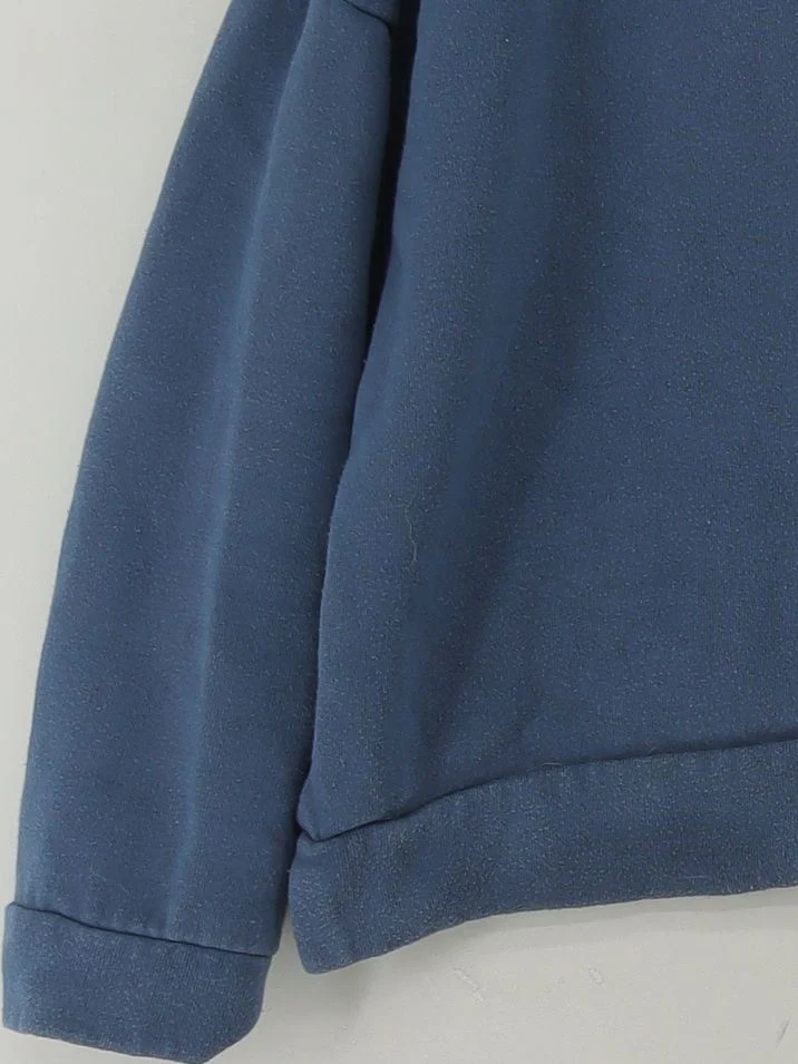 Passenger Women's Hoodie S Blue Graphic 100% Cotton Pullover - Image 4