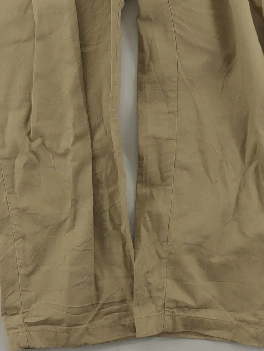 Passenger Women's Jumpsuit L Tan 100% Cotton Straight Jumpsuit - Image 4