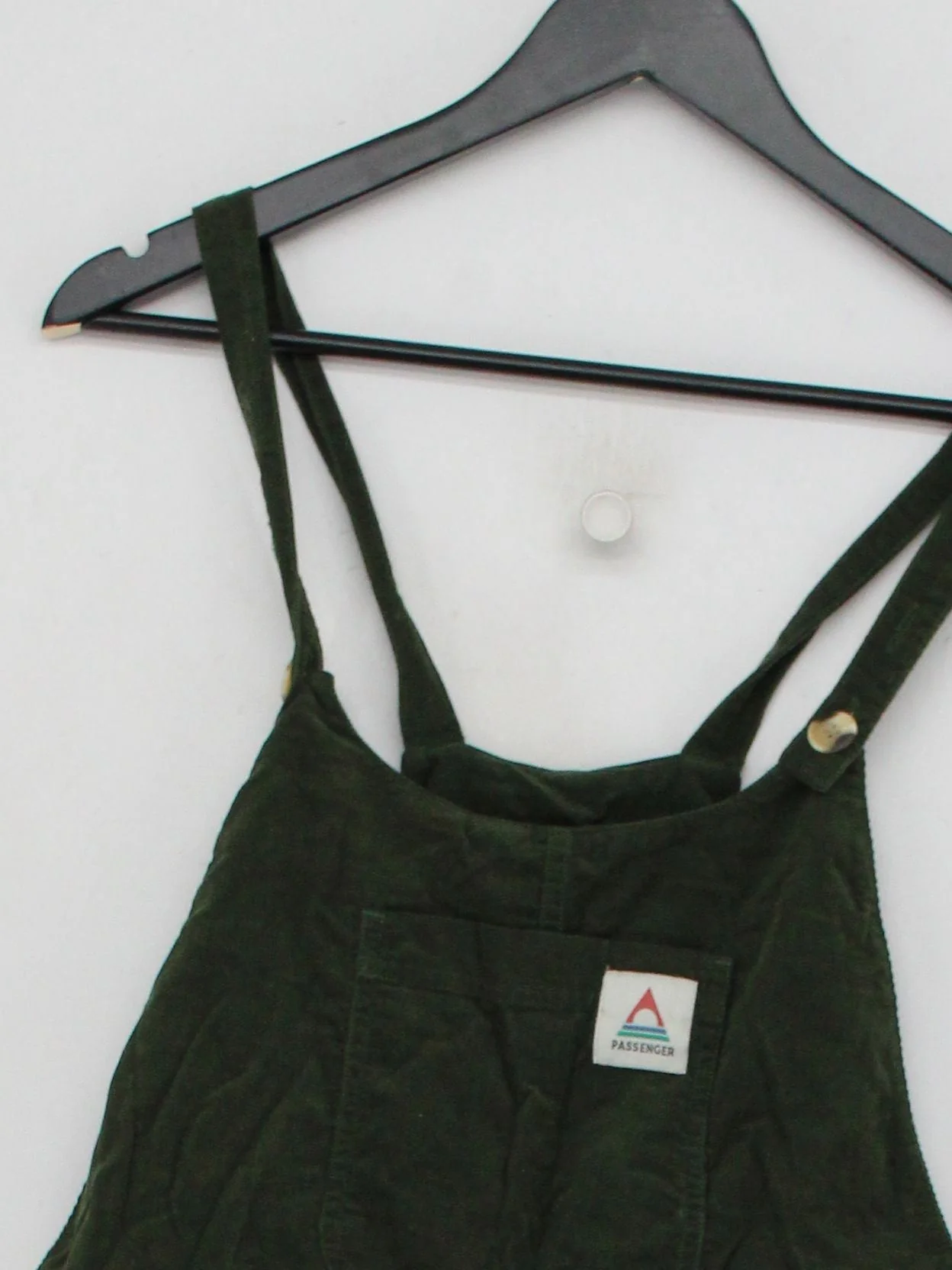 Passenger Women's Jumpsuit M Green 100% Cotton Straight Jumpsuit - Image 3