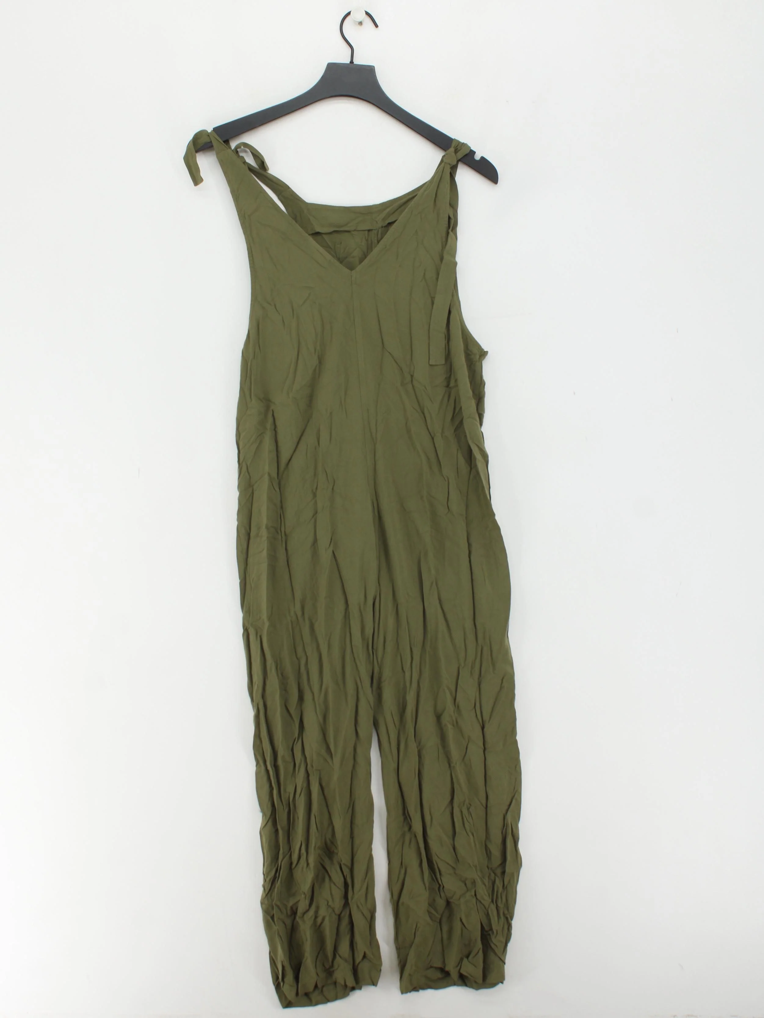 Passenger Women's Jumpsuit S Green 100% Viscose Wide-Leg Jumpsuit - Image 2