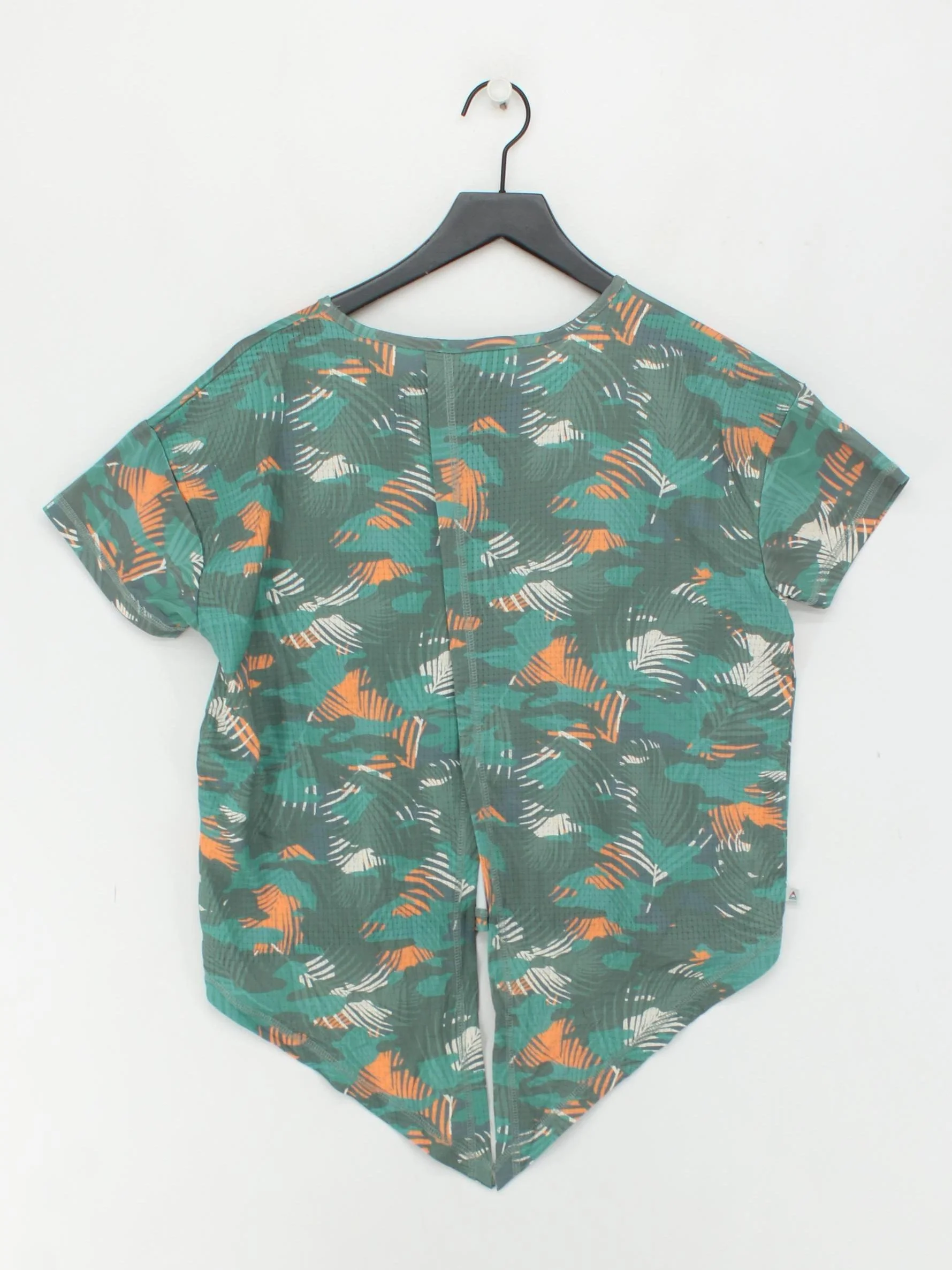 Passenger Women's T-Shirt S Green Graphic Polyester with Elastane Basic - Image 2