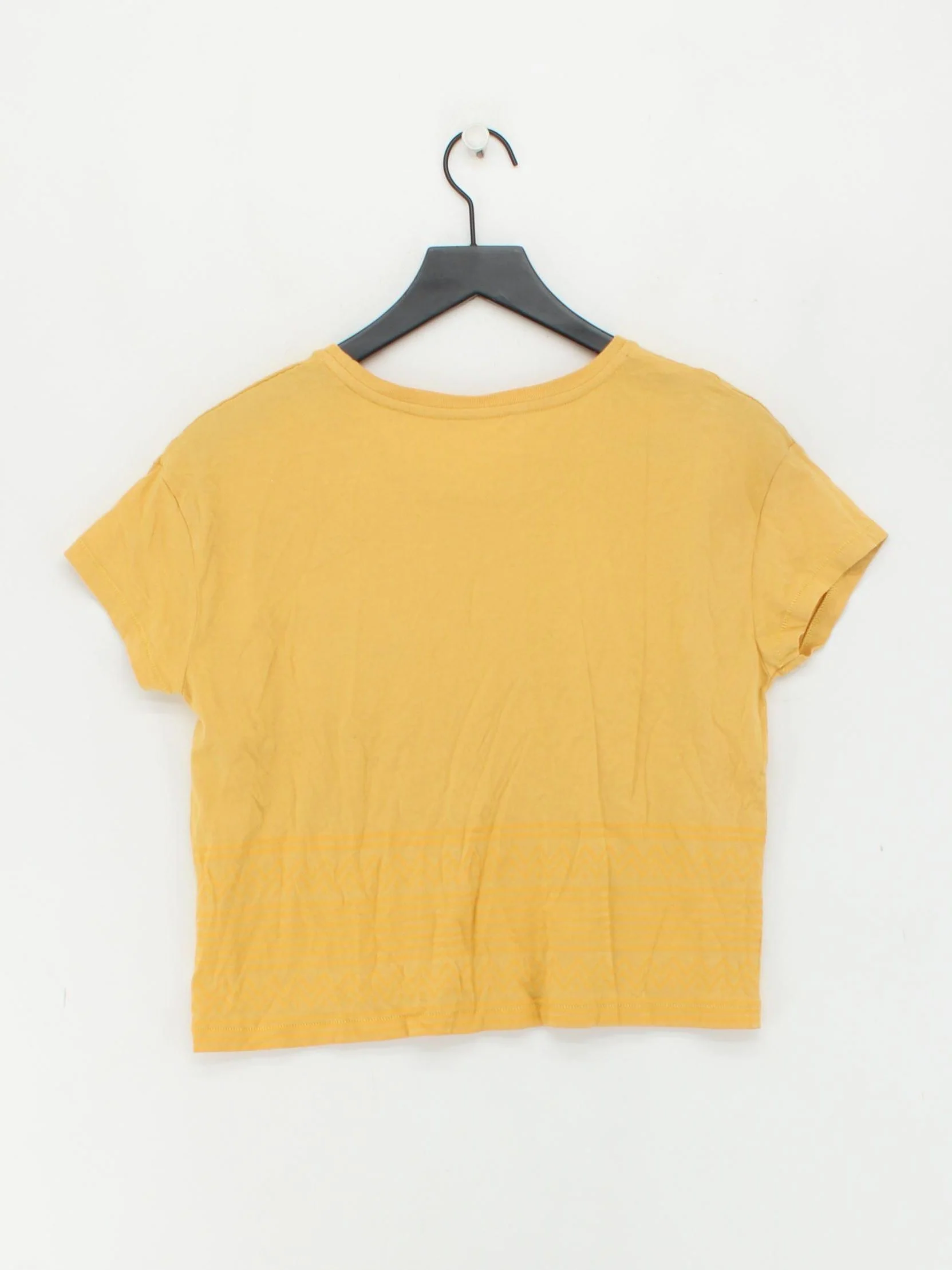 Passenger Women's T-Shirt S Yellow 100% Cotton Basic - Image 2