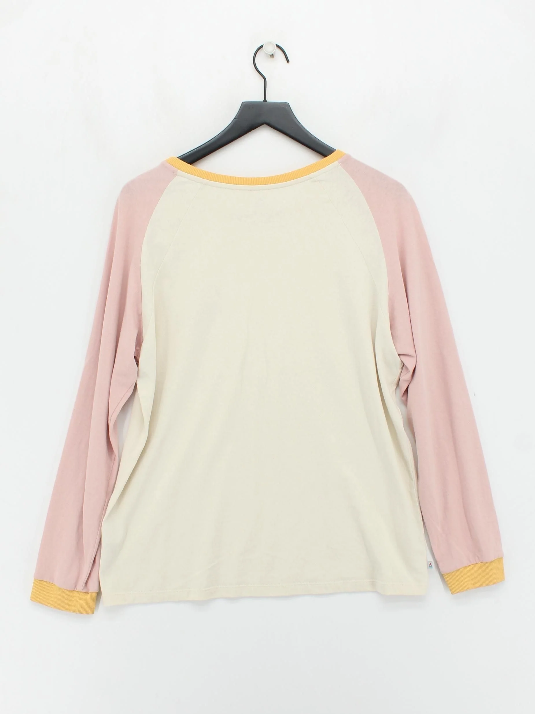 Passenger Women's T-Shirt XL Cream 100% Cotton Short Sleeve Round Neck Basic - Image 2