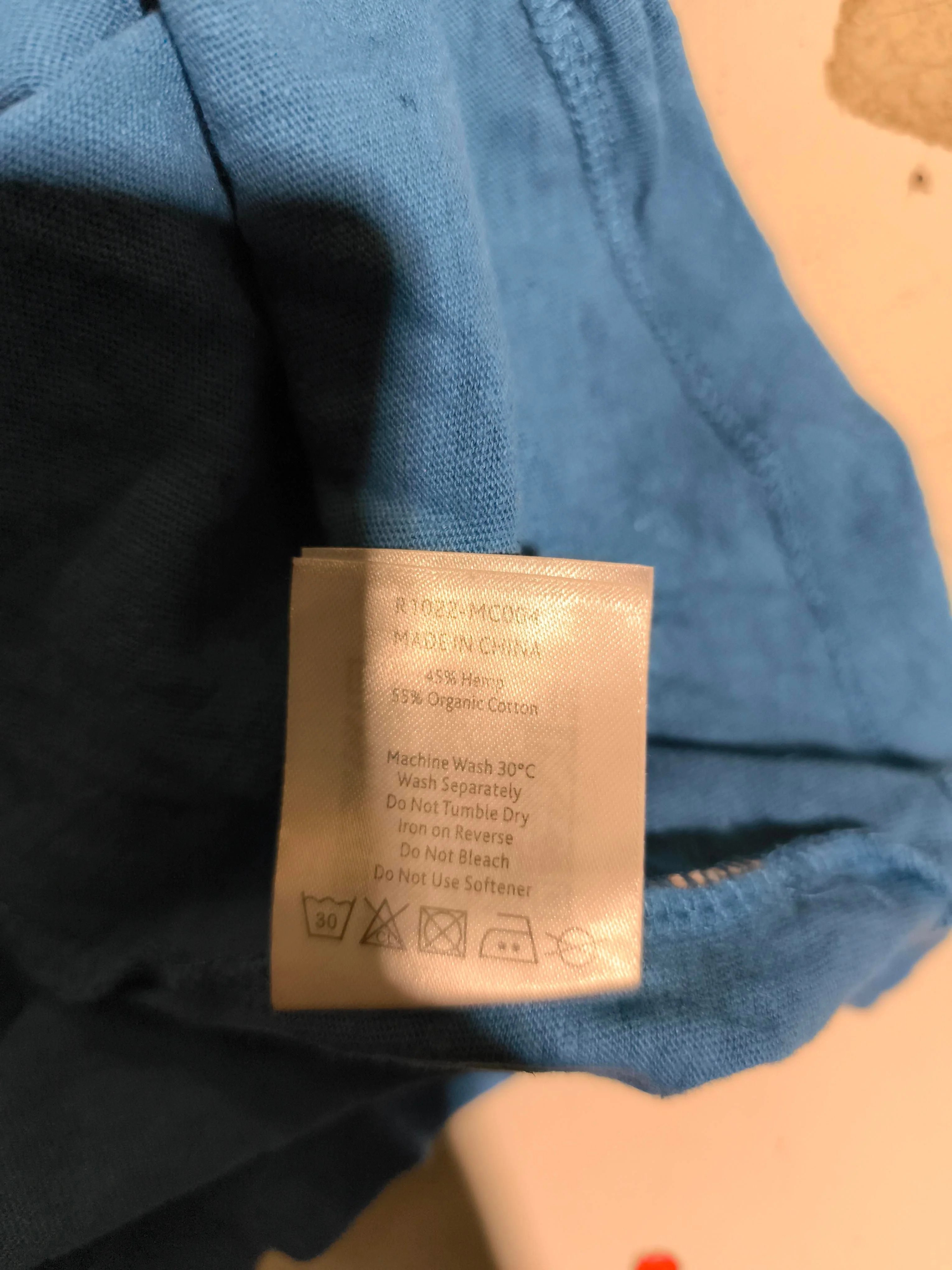 Passenger Women's T-Shirt XS Blue Cotton with Other Basic - Image 6