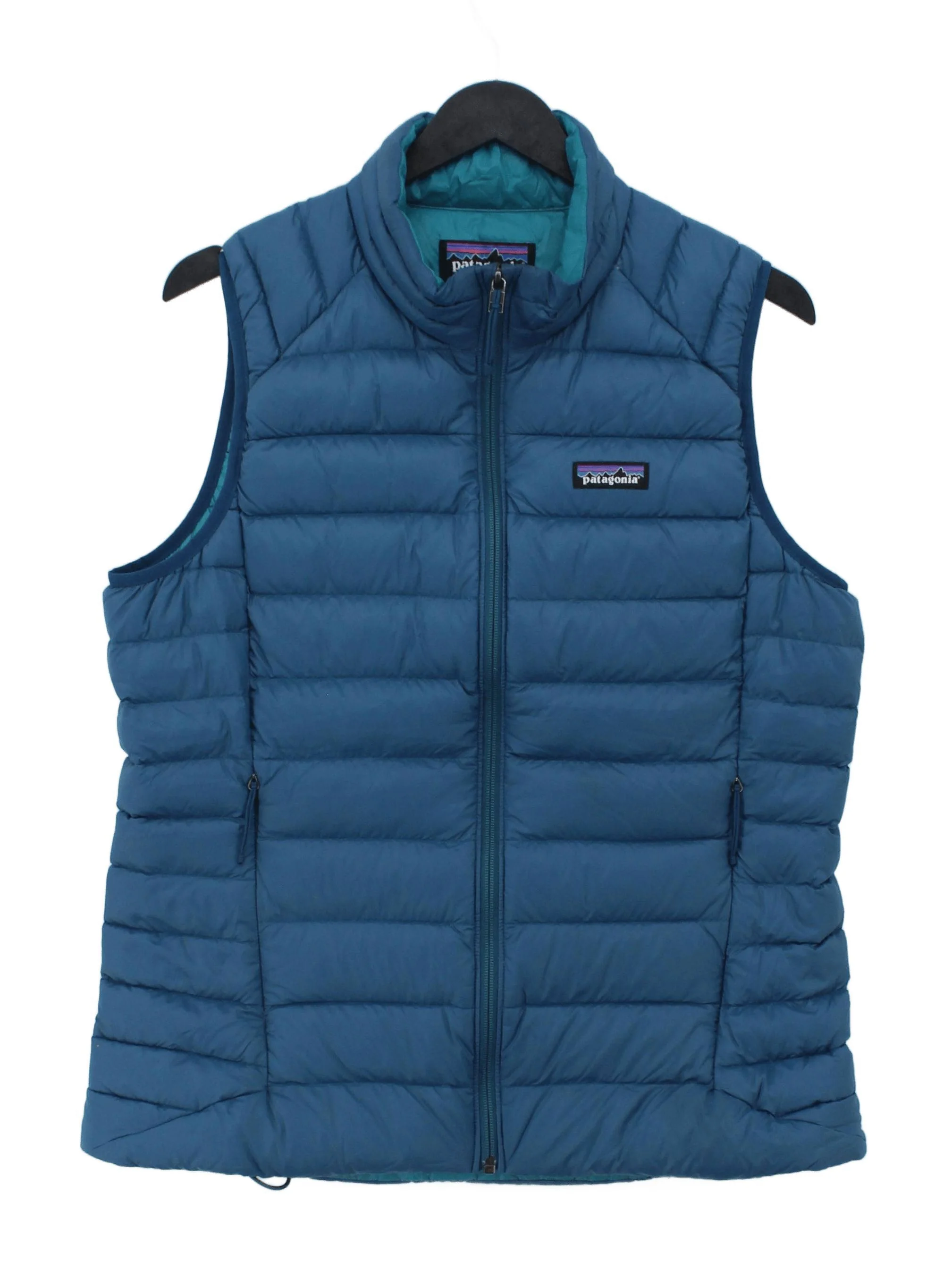 Patagonia Men's Coat L Blue 100% Nylon Overcoat
