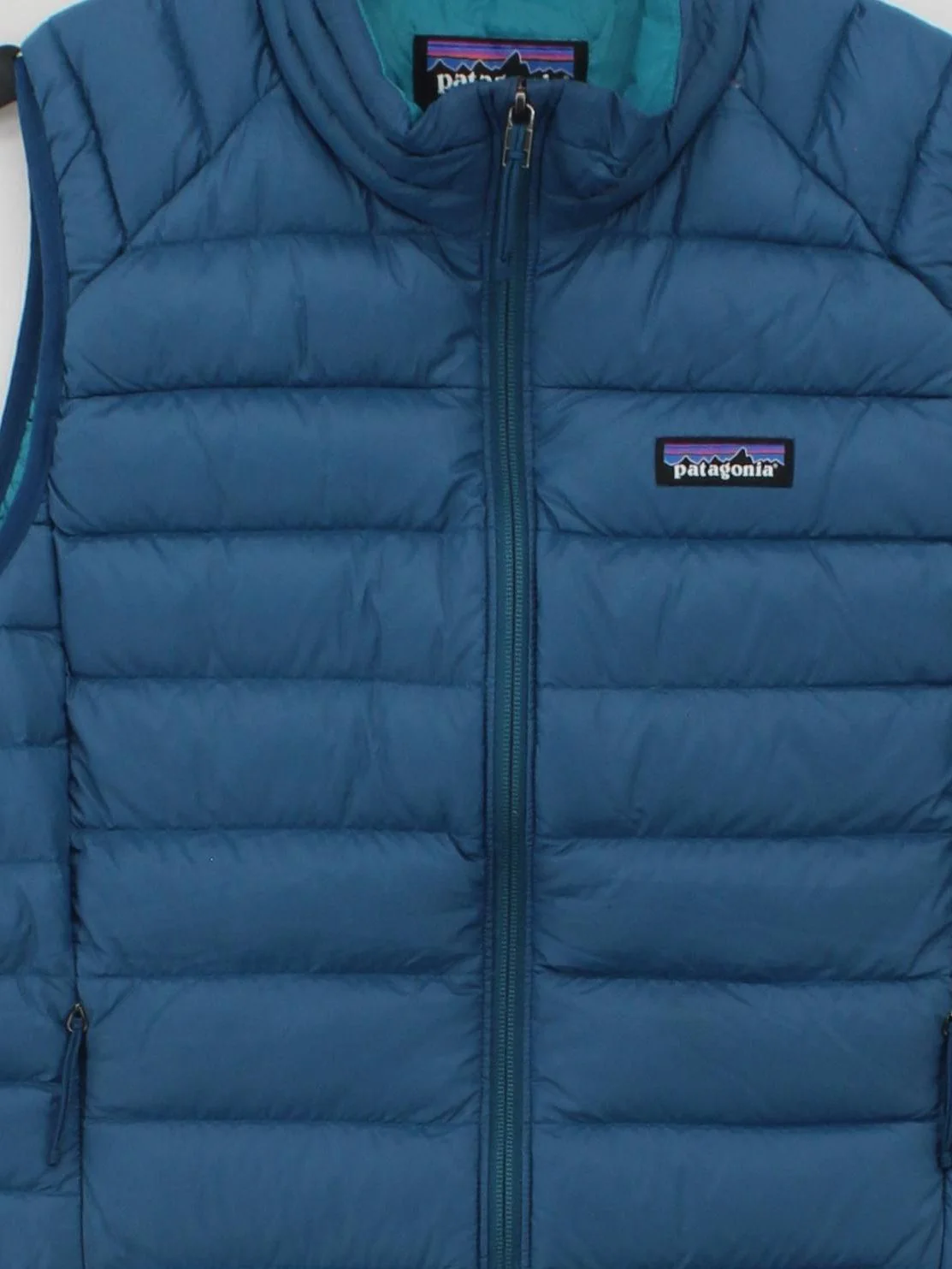 Patagonia Men's Coat L Blue 100% Nylon Overcoat - Image 3
