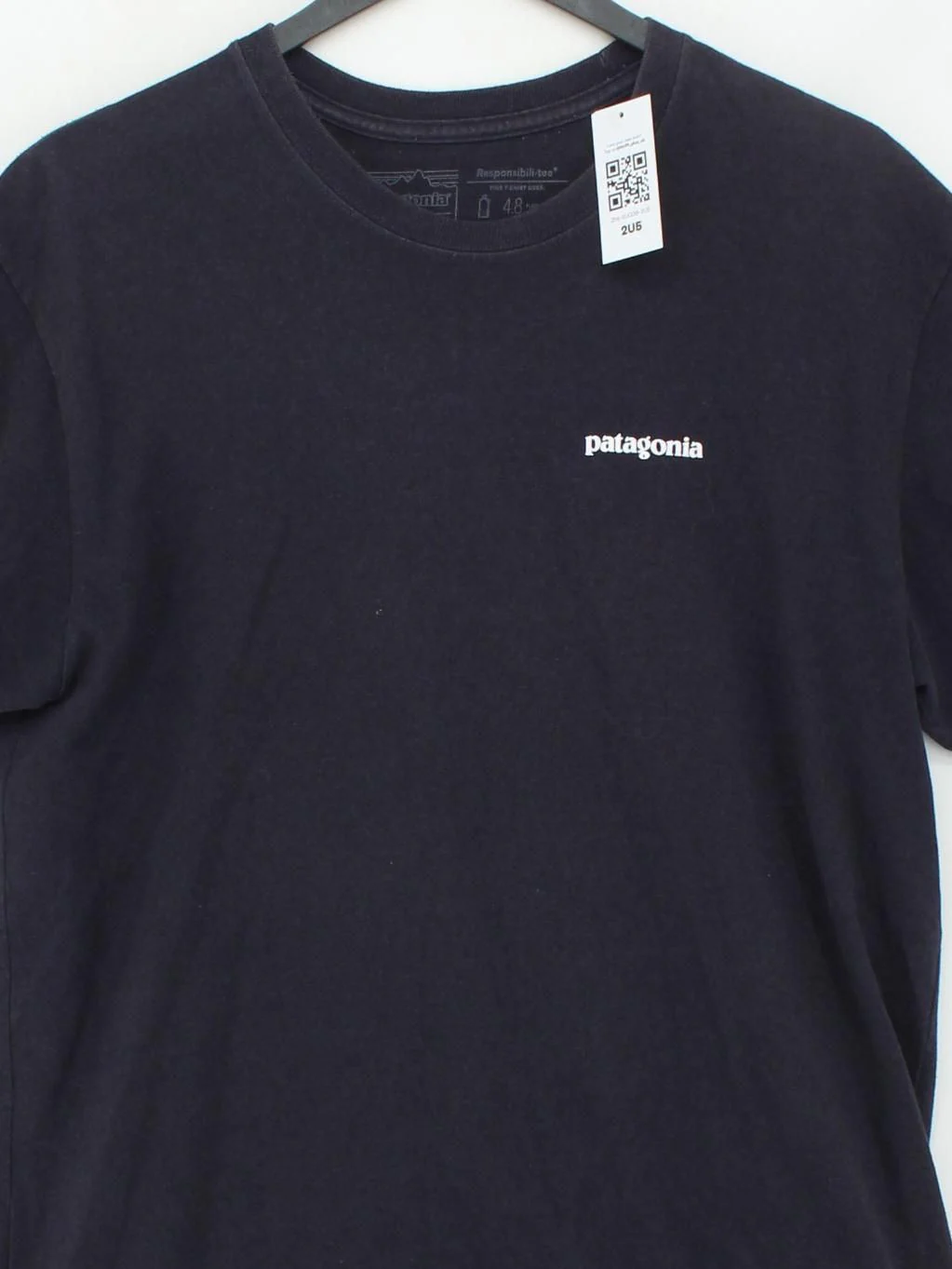 Patagonia Men's T-Shirt M Blue Graphic Cotton with Polyester Basic - Image 3
