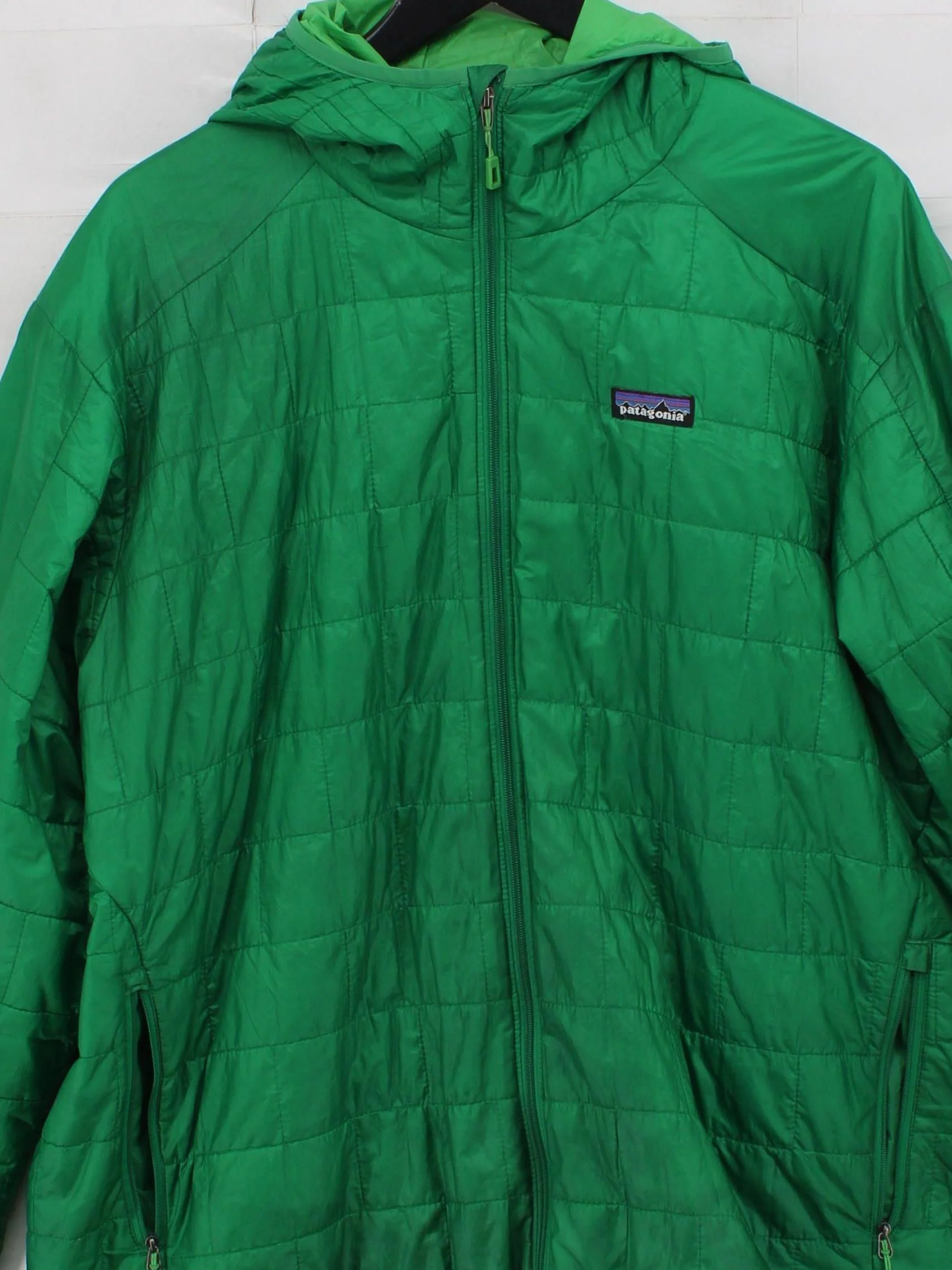 Patagonia Windbreaker jacket green - Image 3