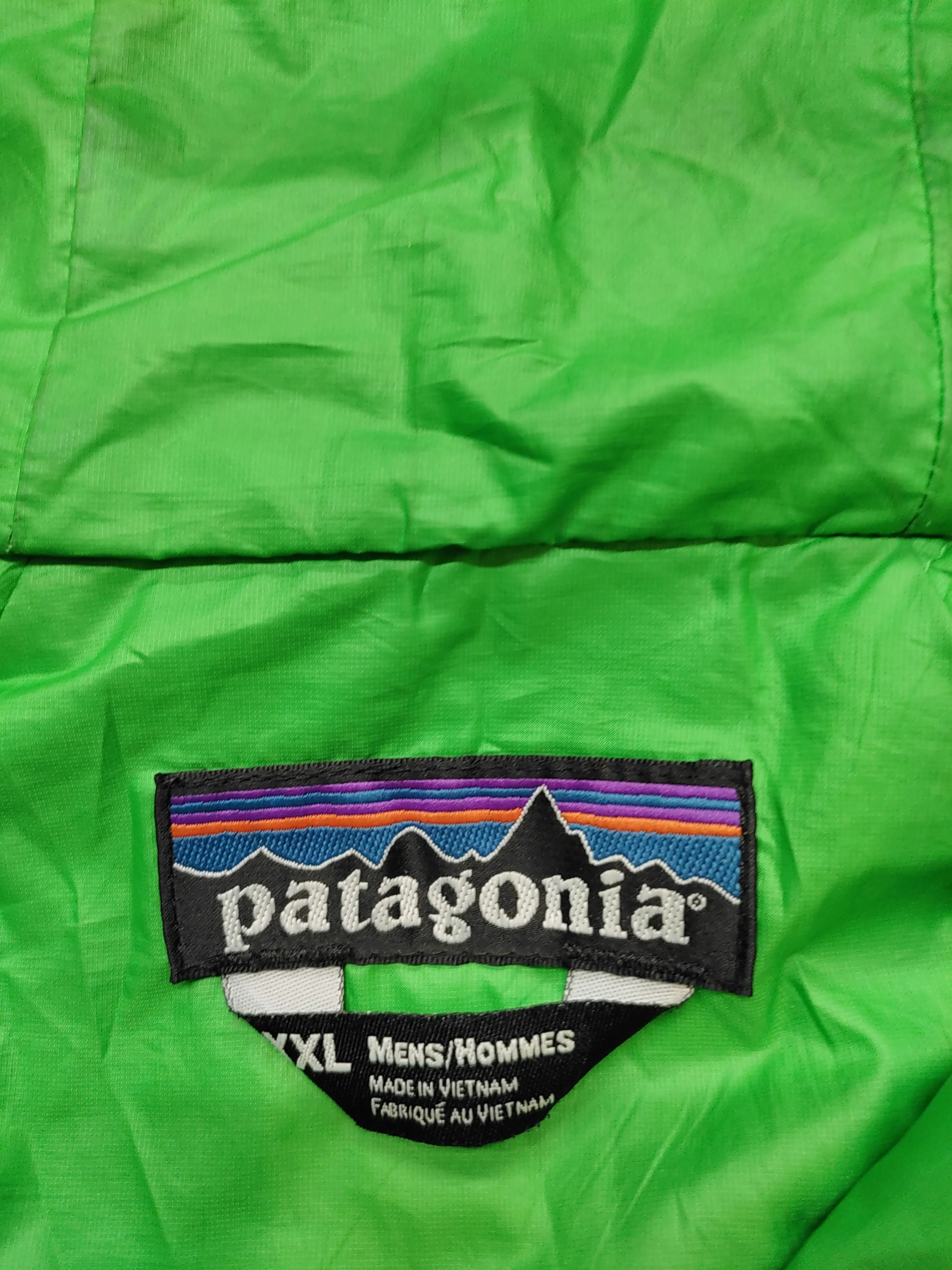 Patagonia Windbreaker jacket green - Image 7